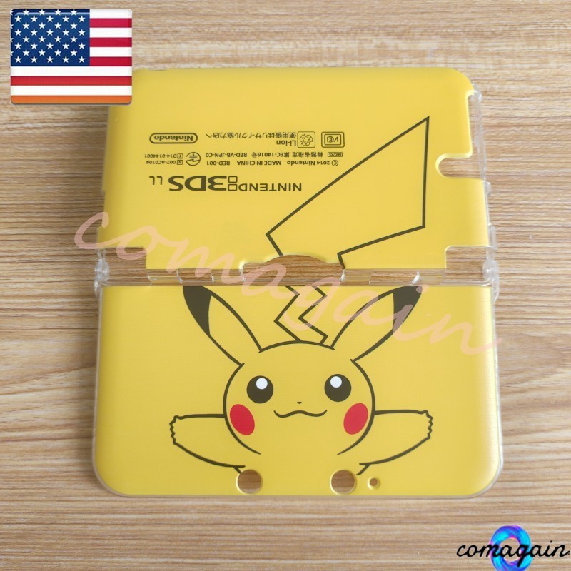Hard Shell Protective Case Cover For Nintendo 3DS XL 3DS LL Old Model Pikachu