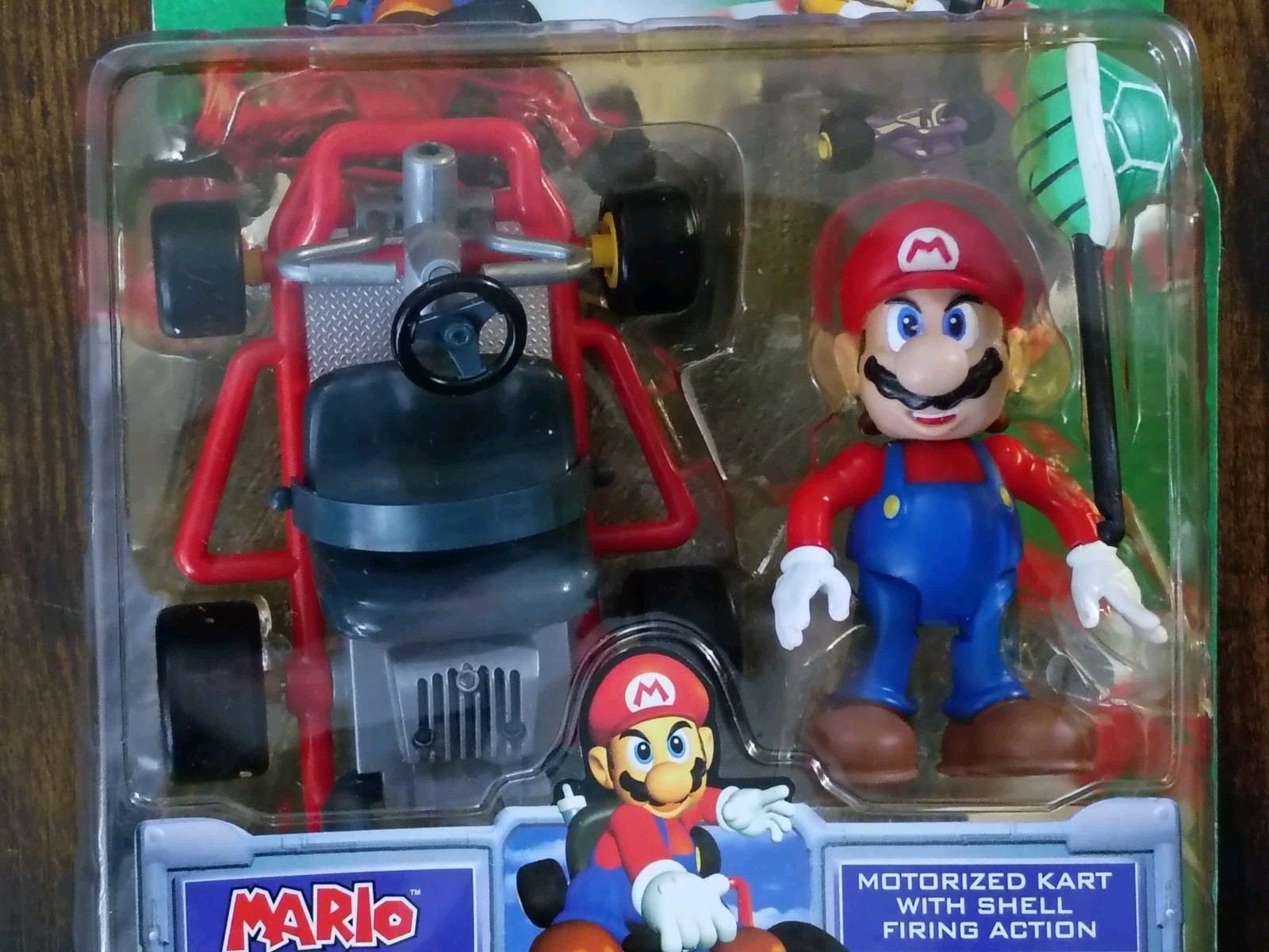 *SEALED* 1999 TOYBIZ SUPER MARIO KART 64 Mario Figure #44221 ~ RARE