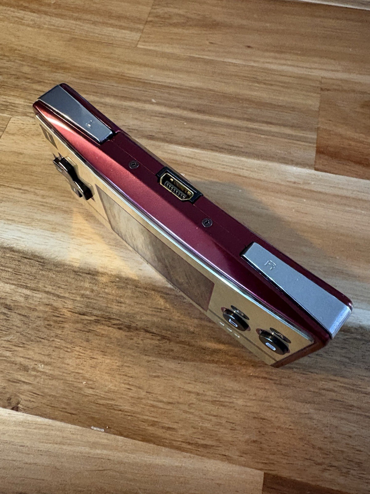 Nintendo Game Boy Micro Famicom 20th Anniversary Console Tested Good