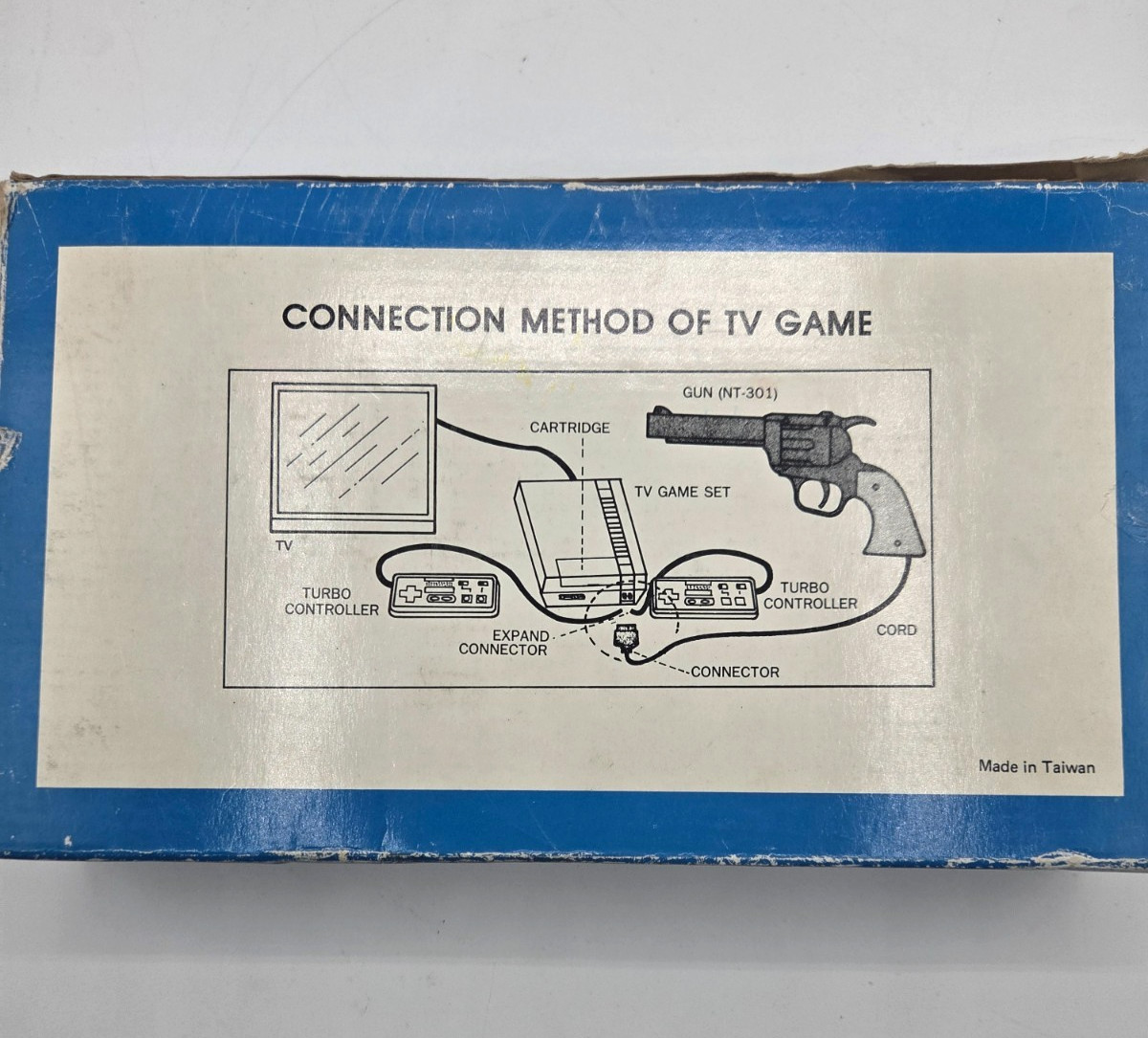 RARE VTG Video Shooting Series Infrared Light Gun NT301 (Nintendo/Famicon?) READ