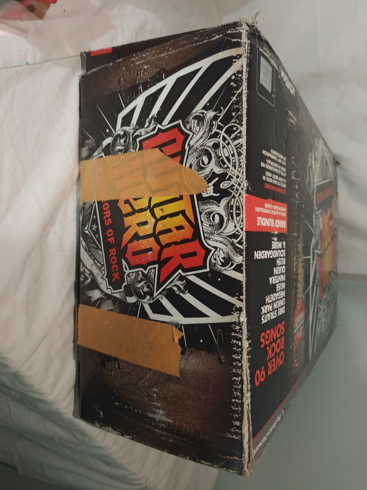 PS3 Guitar Hero WARRIORS OF ROCK Super Bundle Band playstation 3 New Open Box
