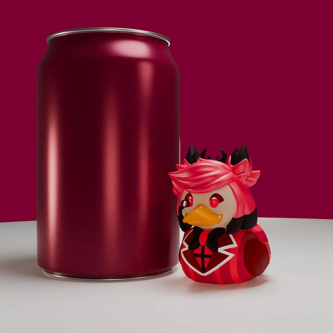 TUBBZ MINI EDITION Hazbin Hotel: Alastor Collectible Duck Vinyl Figure JEEP