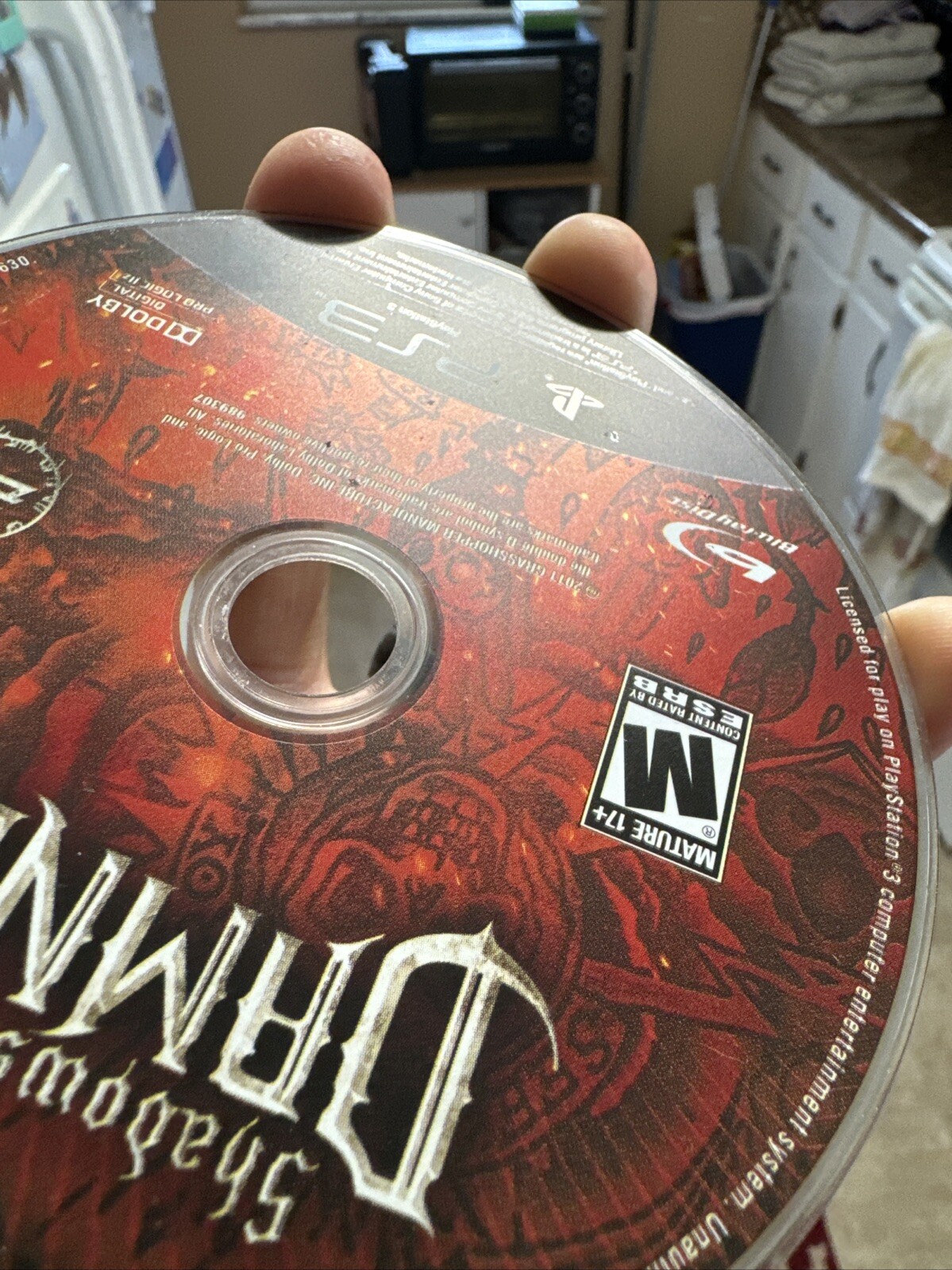 Shadows of the Damned (Sony PlayStation 3, 2011) Disc Only Tested
