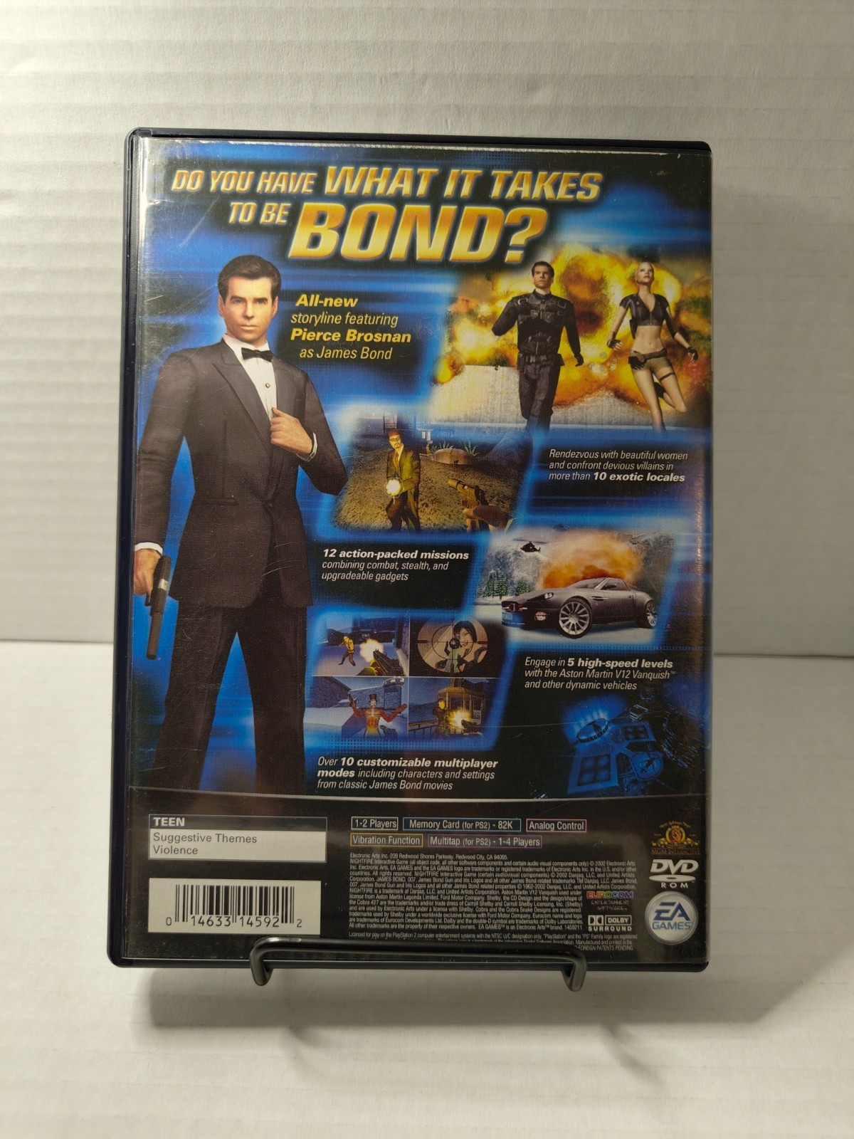 007: NightFire (Sony PlayStation 2, 2002) CIB