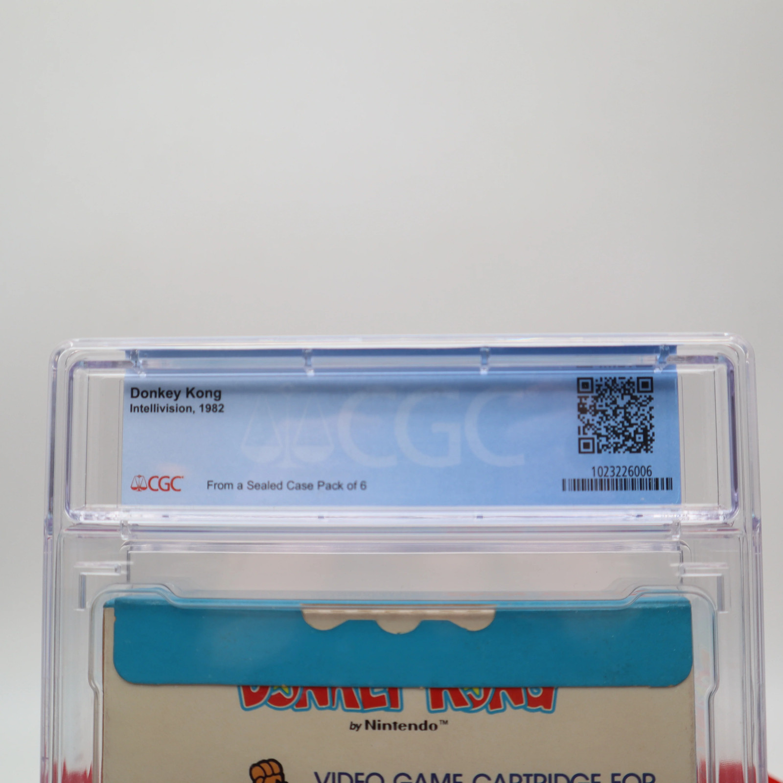 DONKEY KONG (THE ORIGINAL!) – CGC GRADED 9.6 N/A! NEW & Sealed! (Intellivision)