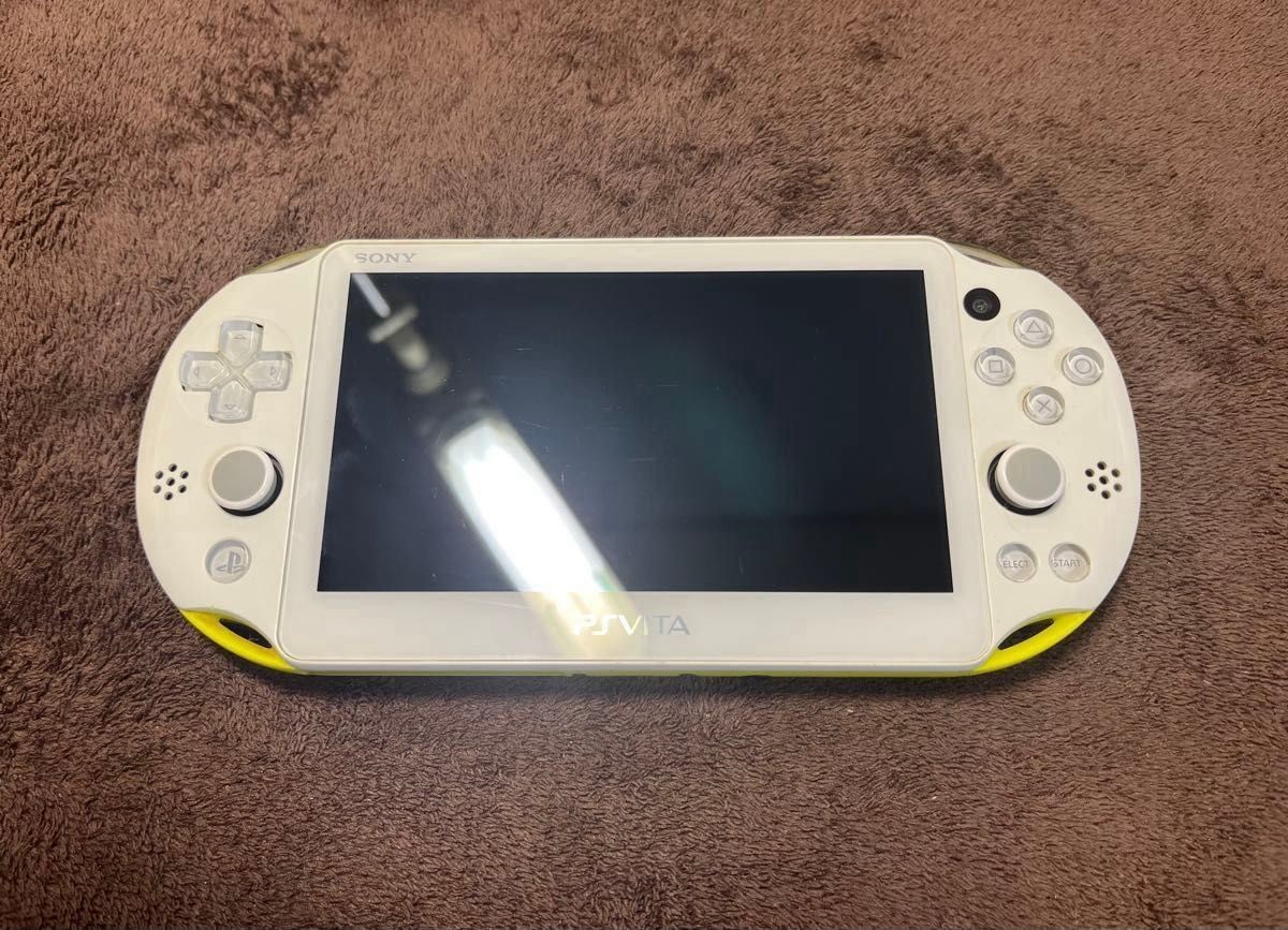 Excellent PS Vita PCH-2000 Lime Green White Tested