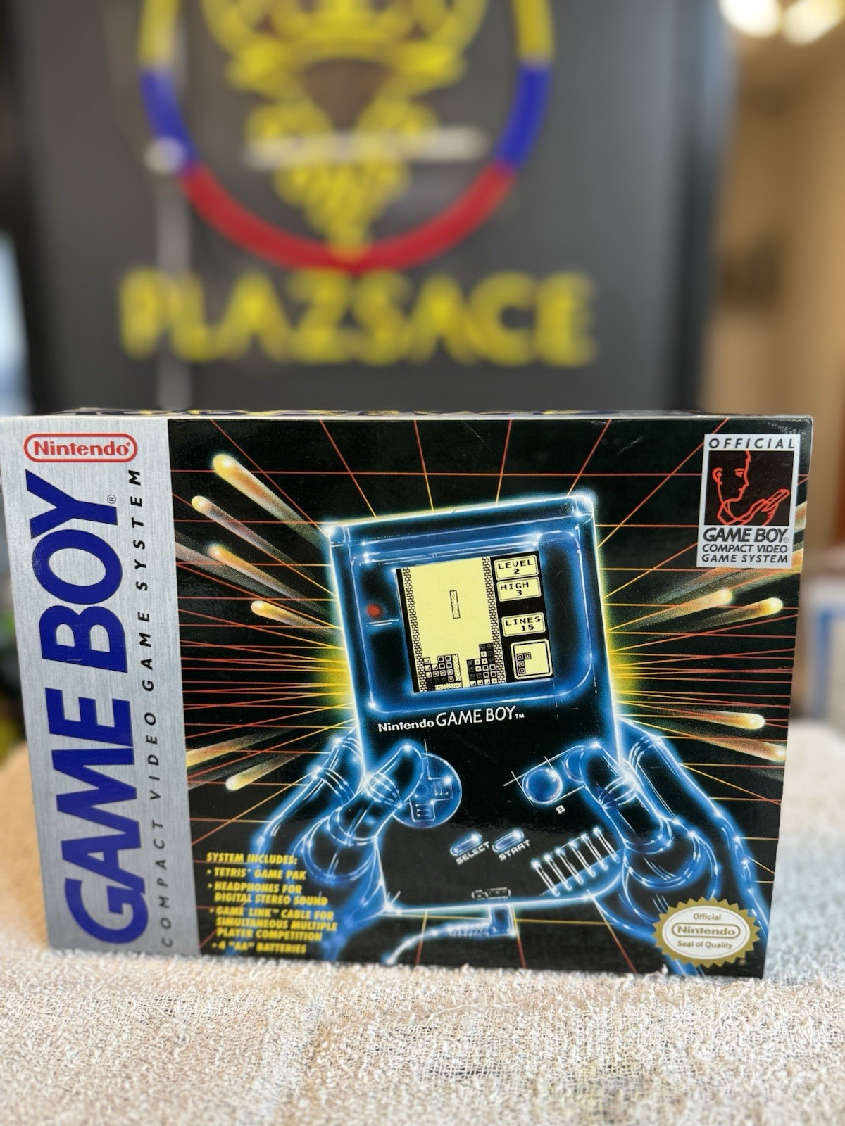 Vintage 1989 Nintendo Game Boy Launch Edition Handheld System – Gray