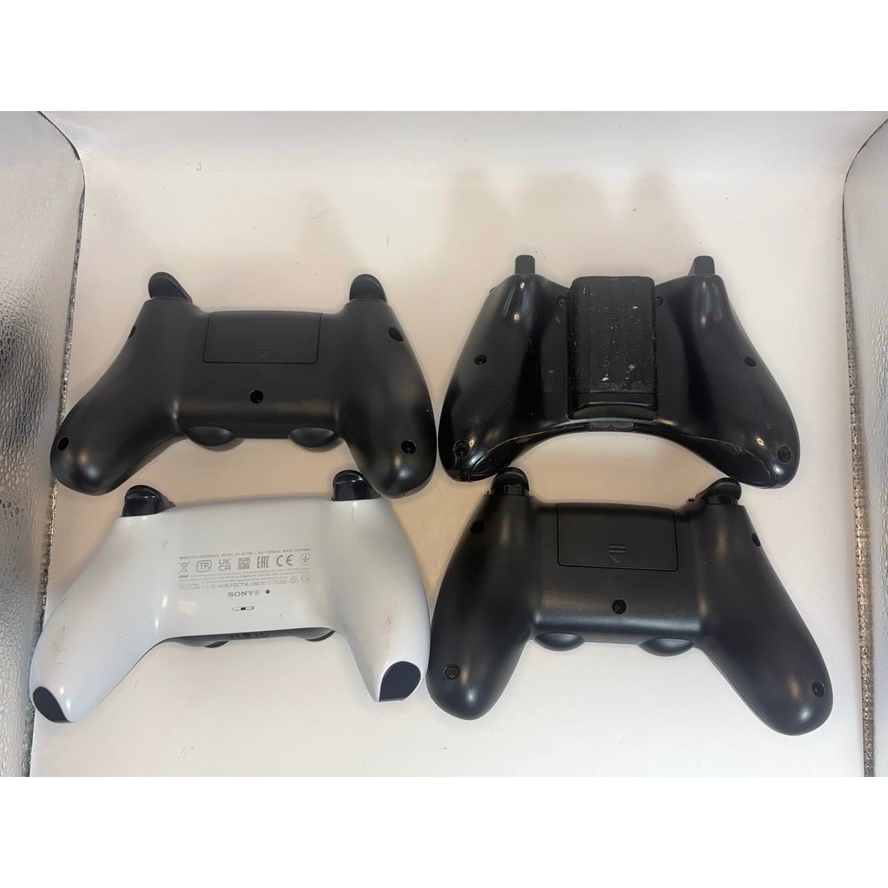 Gaming Controller Lot PS5 DualSense Xbox 360 Generic Untested For Parts 4pc
