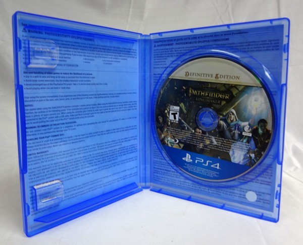 Sony PlayStation 4 PS4 Pathfinder: Kingmaker Definitive Edition Video Game!