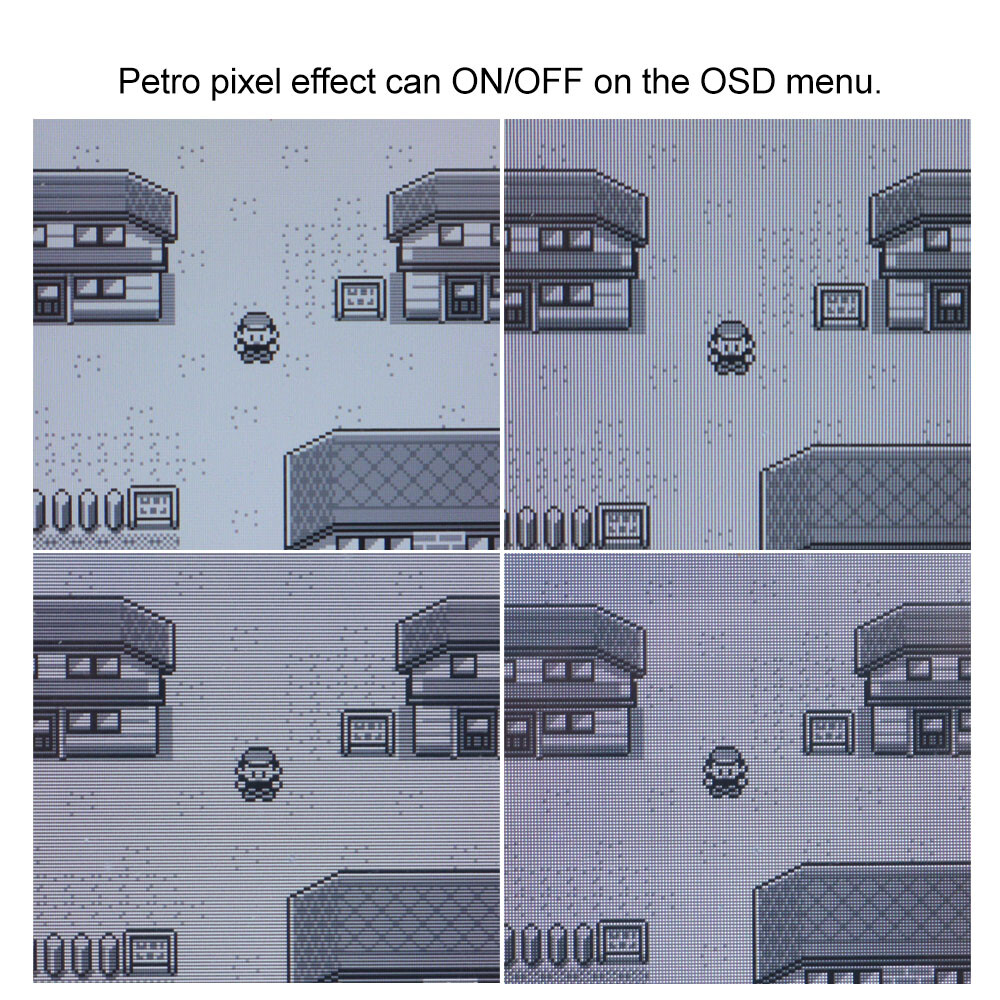 For GameBoy GB DMG IPS V5 LCD Blacklight Screen Kit W/USB-C Rechargeable Battery