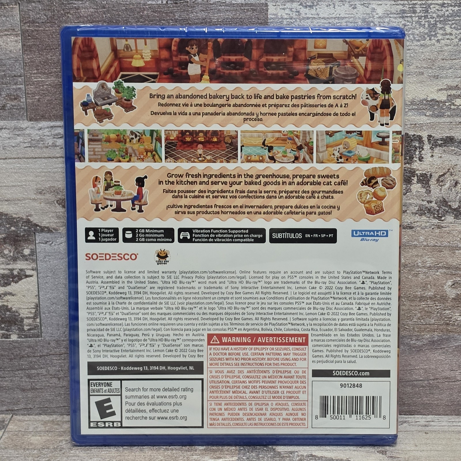 Lemon Cake (Sony PlayStation 5) PS5 Brand New Factory Sealed
