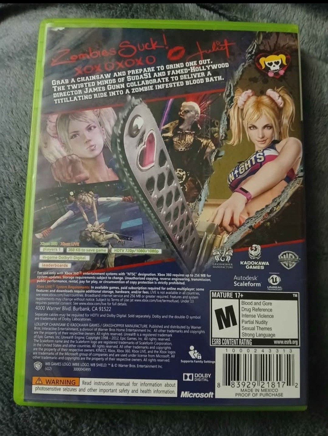 Lollipop Chainsaw (Microsoft Xbox 360