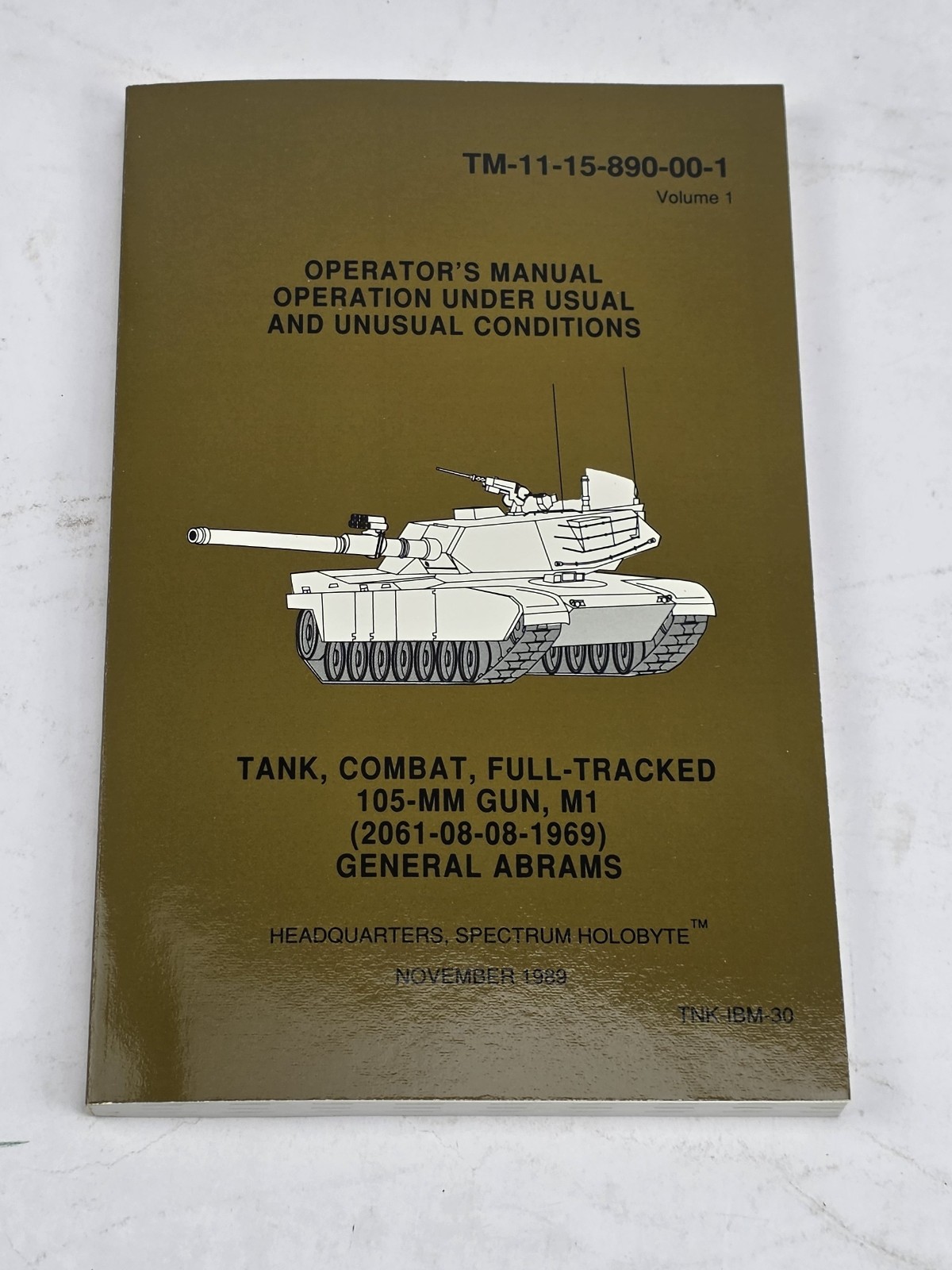 Tank BIG BOX (PC 3.5″ Floppy) w/ Bonus WWII Tank VHS 1993 Spectrum HoloByte