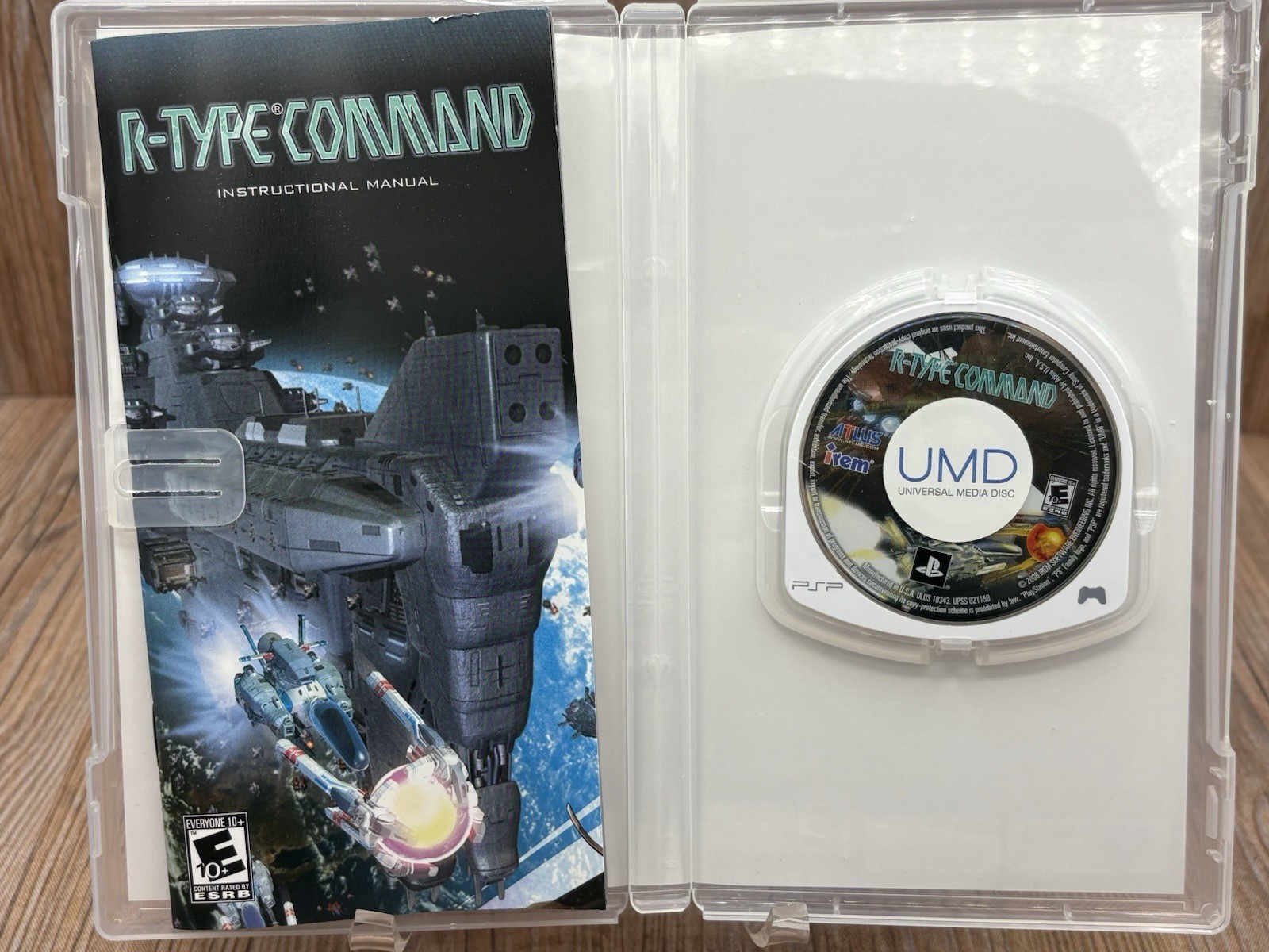 R-Type Command (Sony PSP, 2008) Altus CIB Complete and Tested