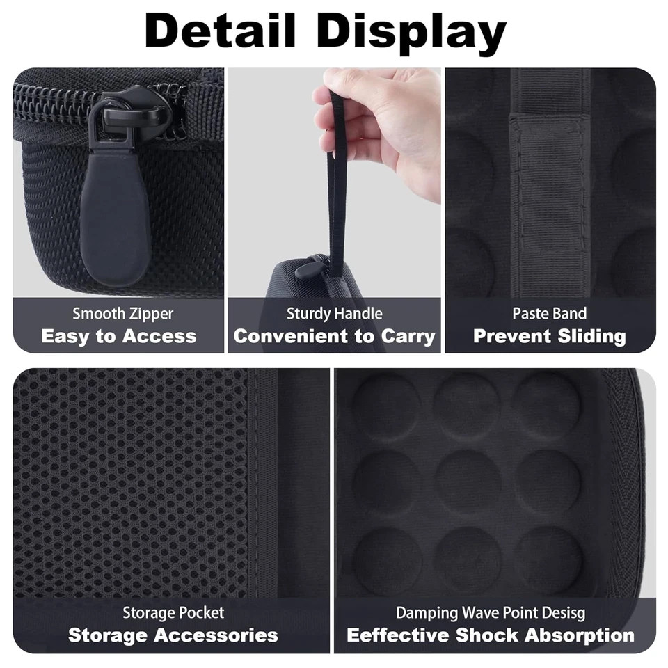 for Gamesir X5S/X5 Lite Mobile Gaming Controller Hard Carrying Case, Gamesir Pho