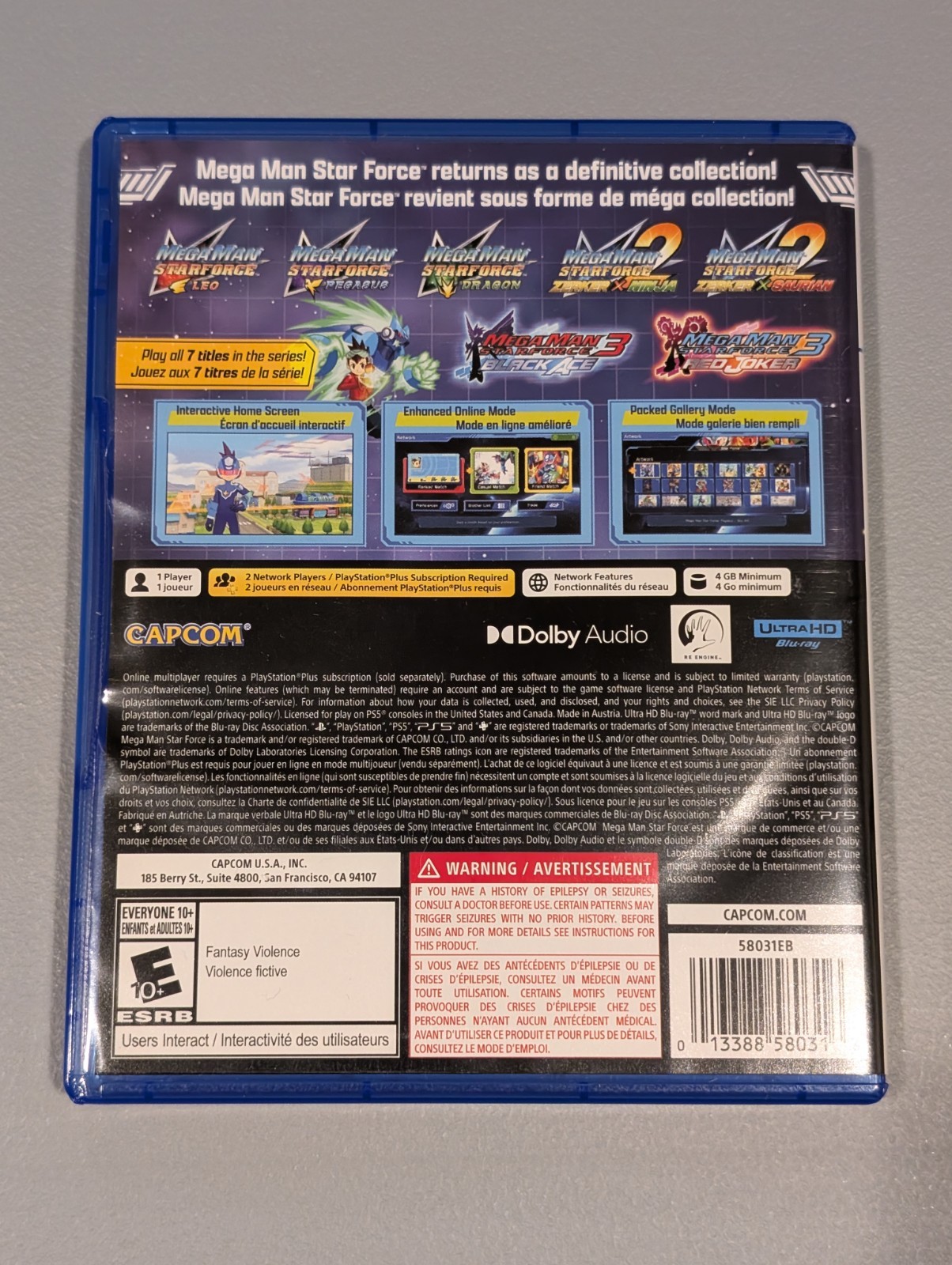Mega Man Star Force: Legacy Collection (Sony PlayStation 5 PS5, 2026) Tested