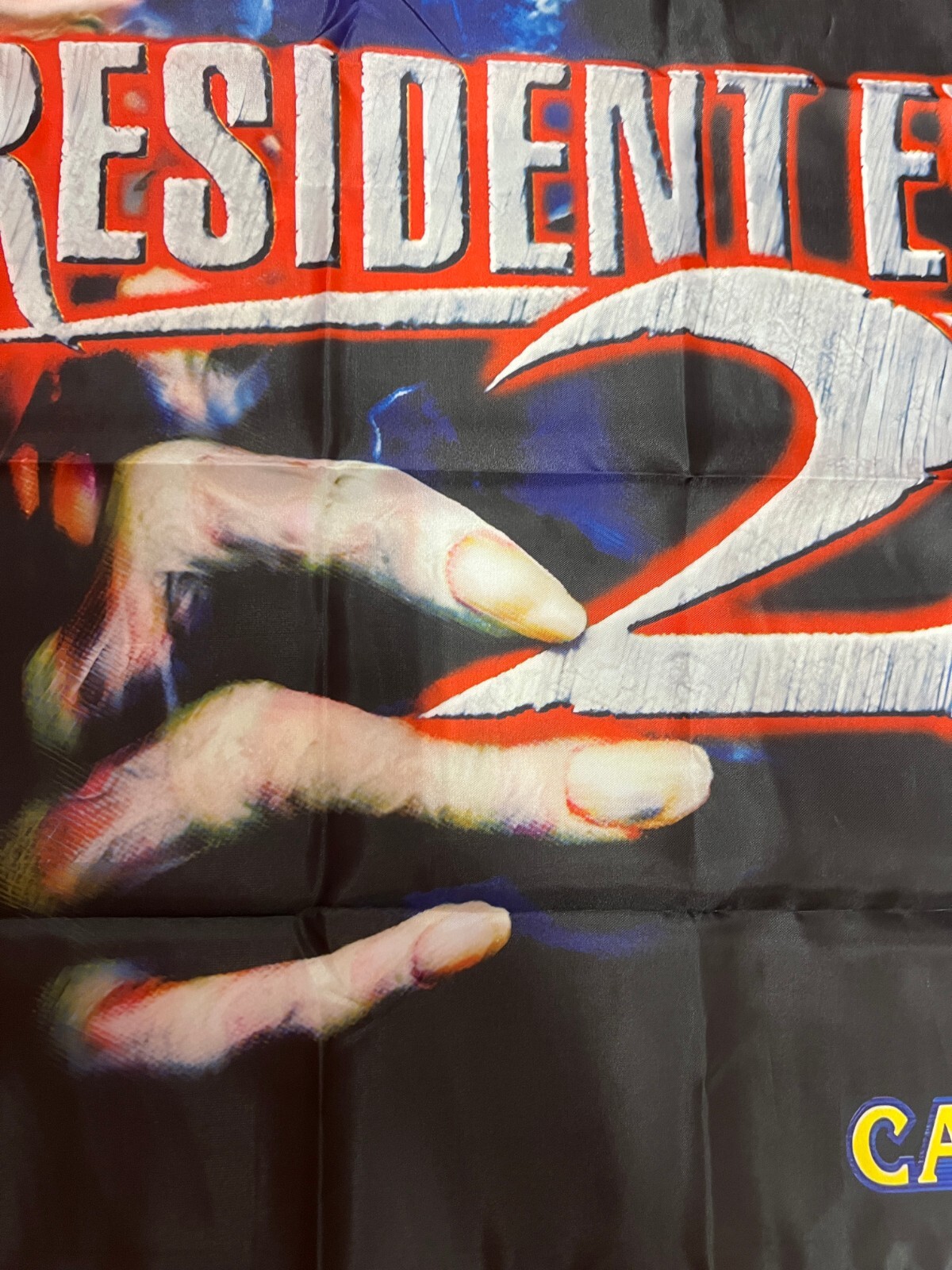 Resident Evil 2 Custom Wall Flag Tapestry 3 x 3 Ft, PS1