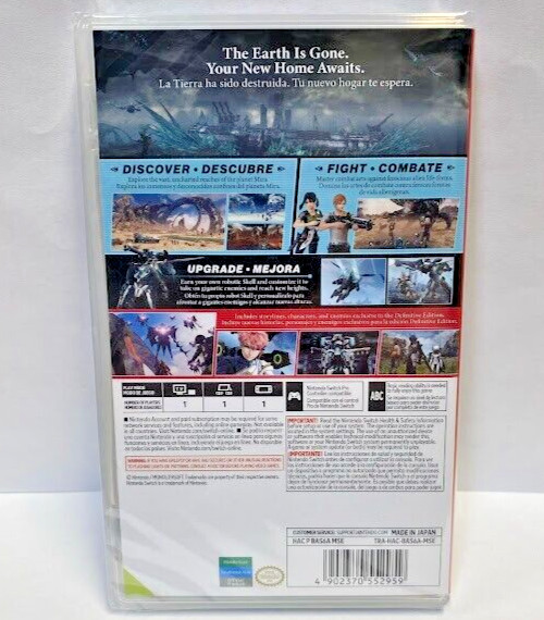 Xenoblade Chronicles X: Definitive Edition – Nintendo Switch Factory Sealed