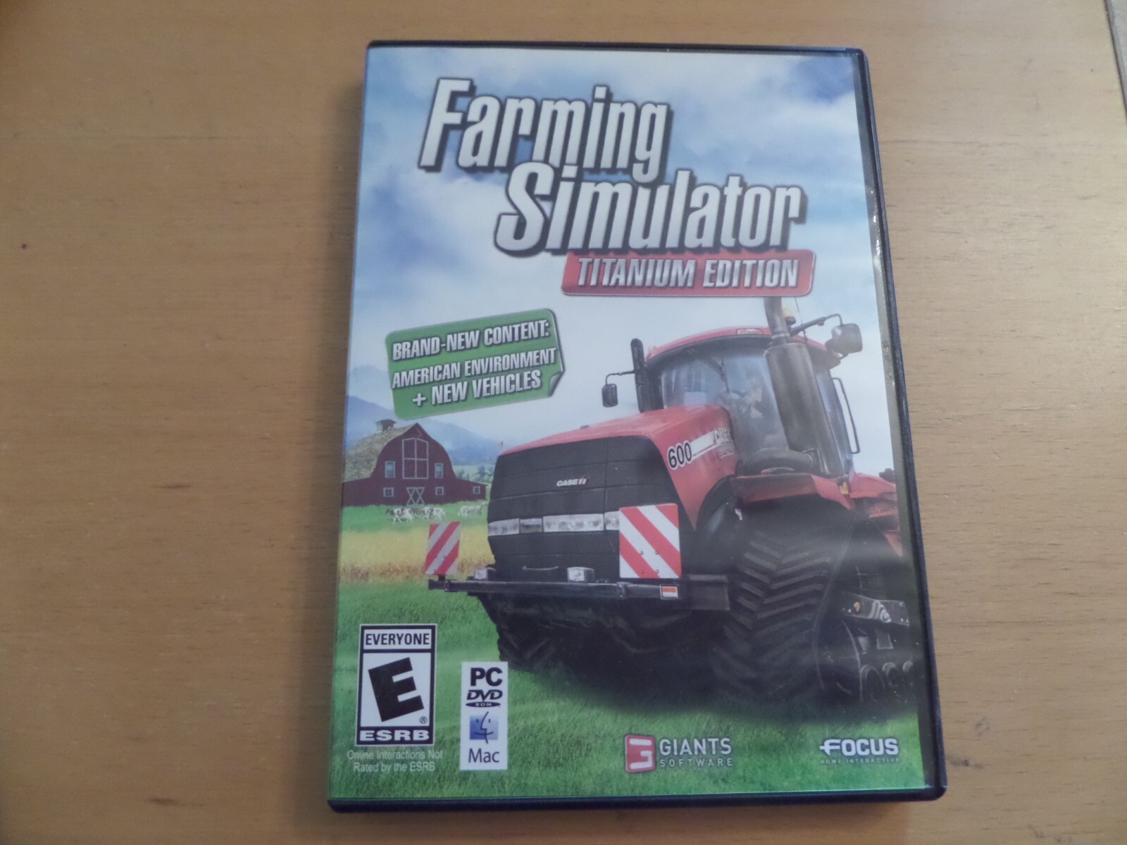 Farming Simulator Titanium Edition + Box & Manual Windows XPVISTA78