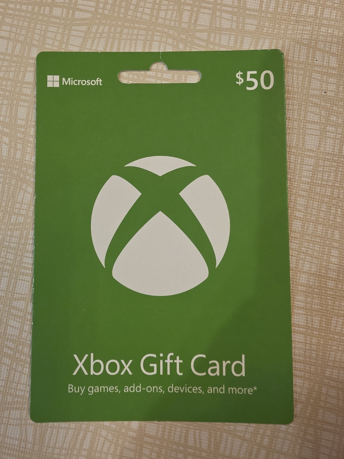Xbox Gift Card $50 Free Shipping