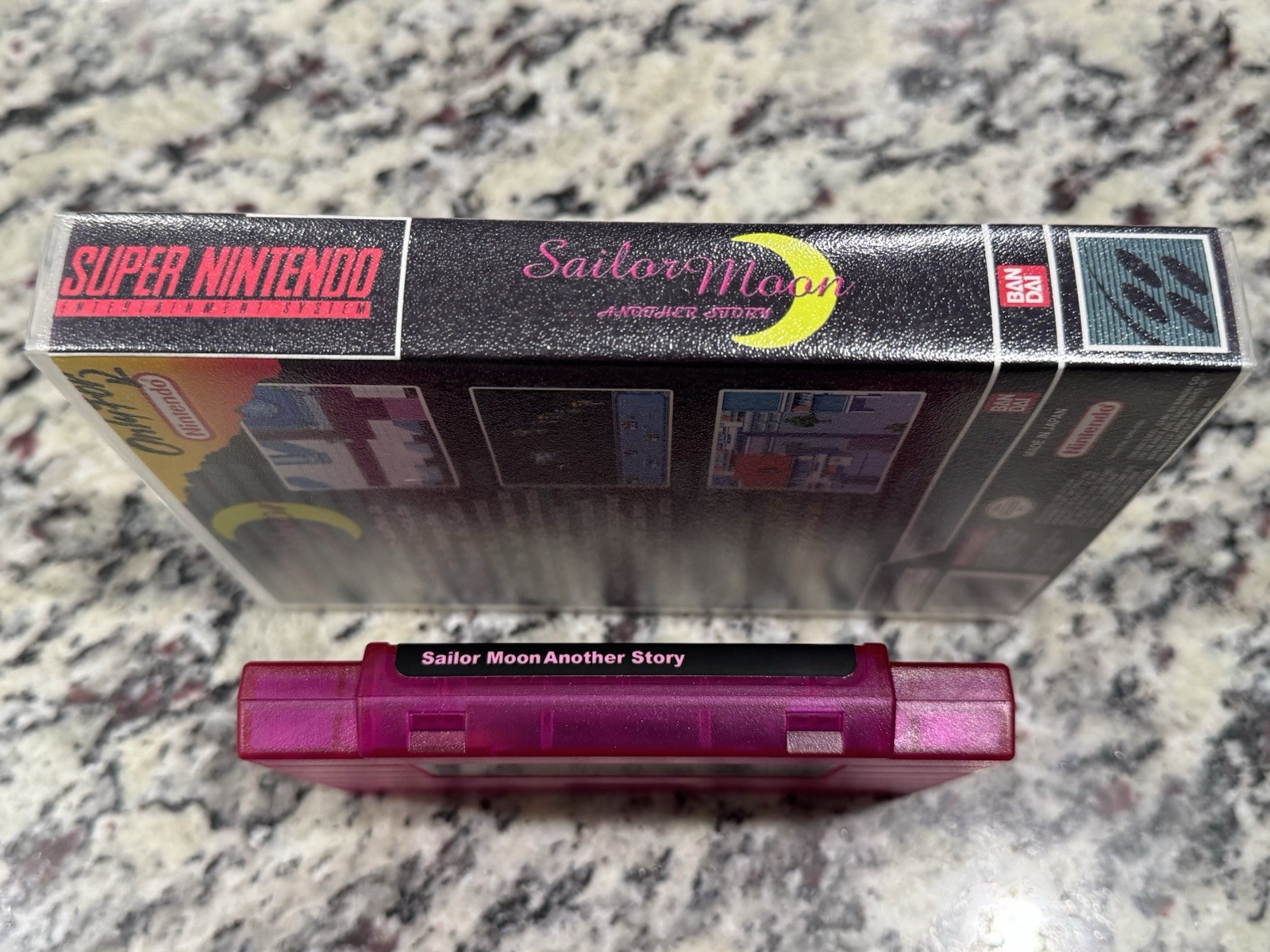 Sailor Moon Another Story ENGLISH TRANSLATION For SNES Super Nintendo w/ Case