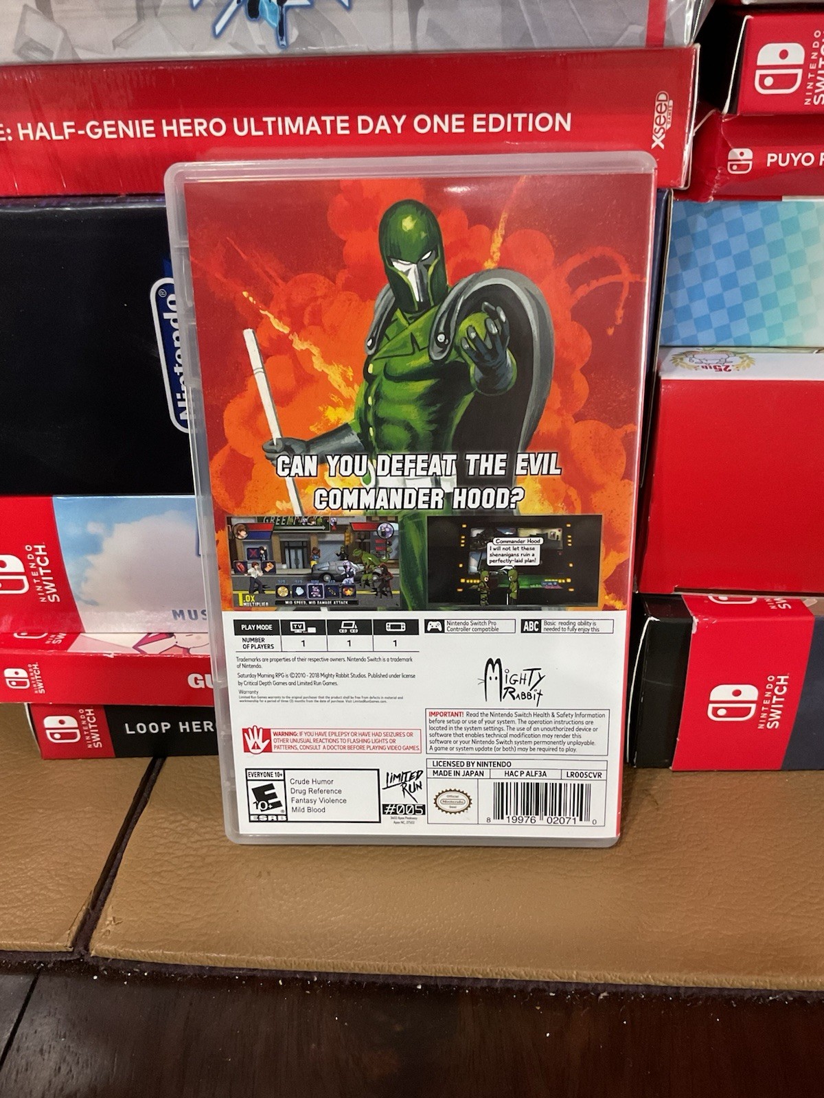 Saturday Morning RPG – Nintendo Switch Limited Run Games #05 Game, Case, & Guide
