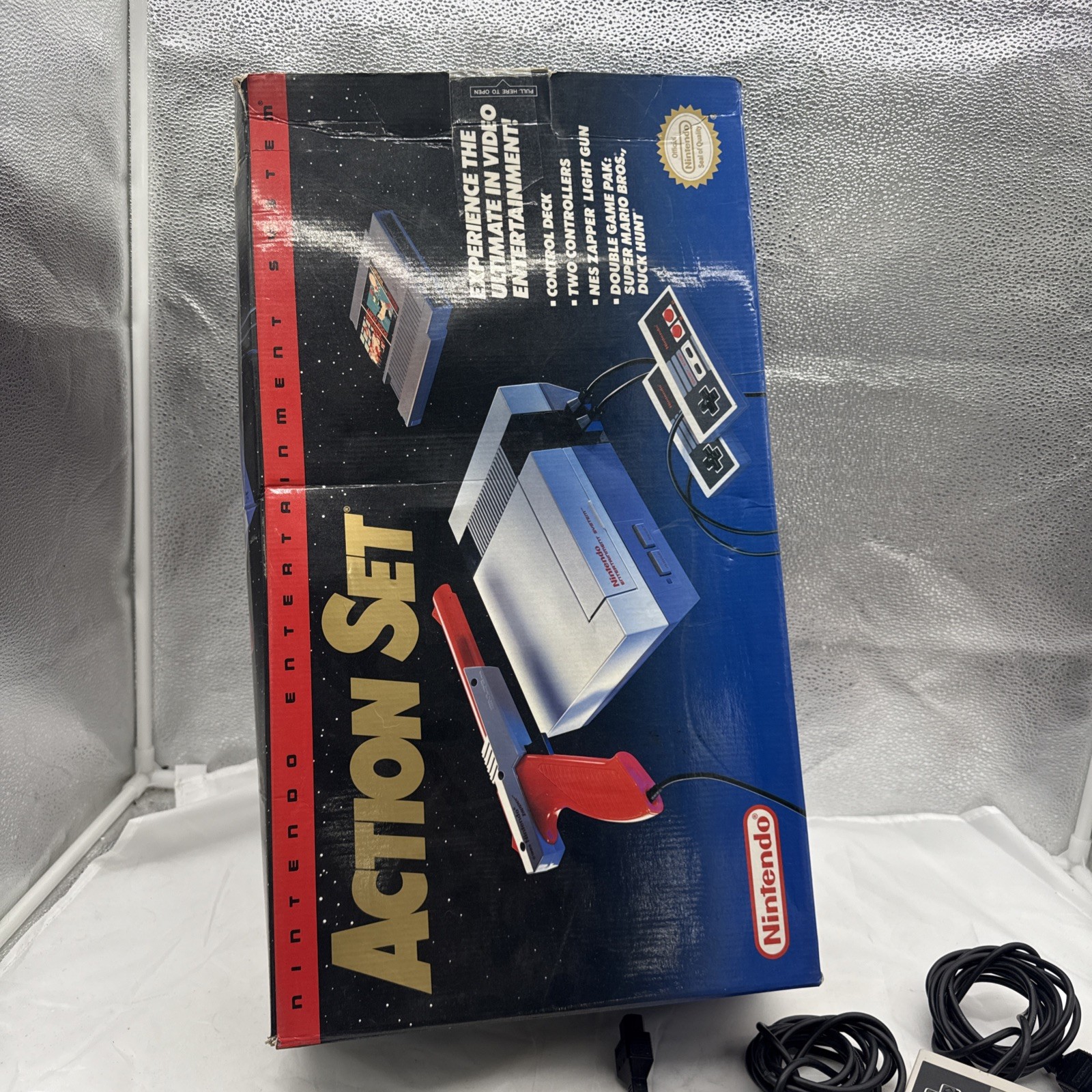 Nintendo NES Action Set console Boxed Mint Condition
