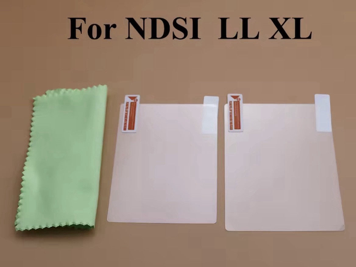 Top Bottom Clear Protective Film For Nintend NDS DSi NDSi XL LL Screen Protector