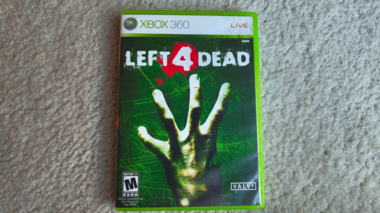 Left 4 Dead (Xbox 360) Game & Case – No Manual Tested