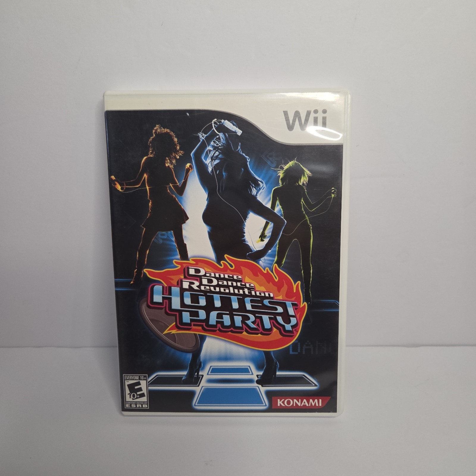 Dance Dance Revolution: Hottest Party (game & dance pad) (Wii, 2007)