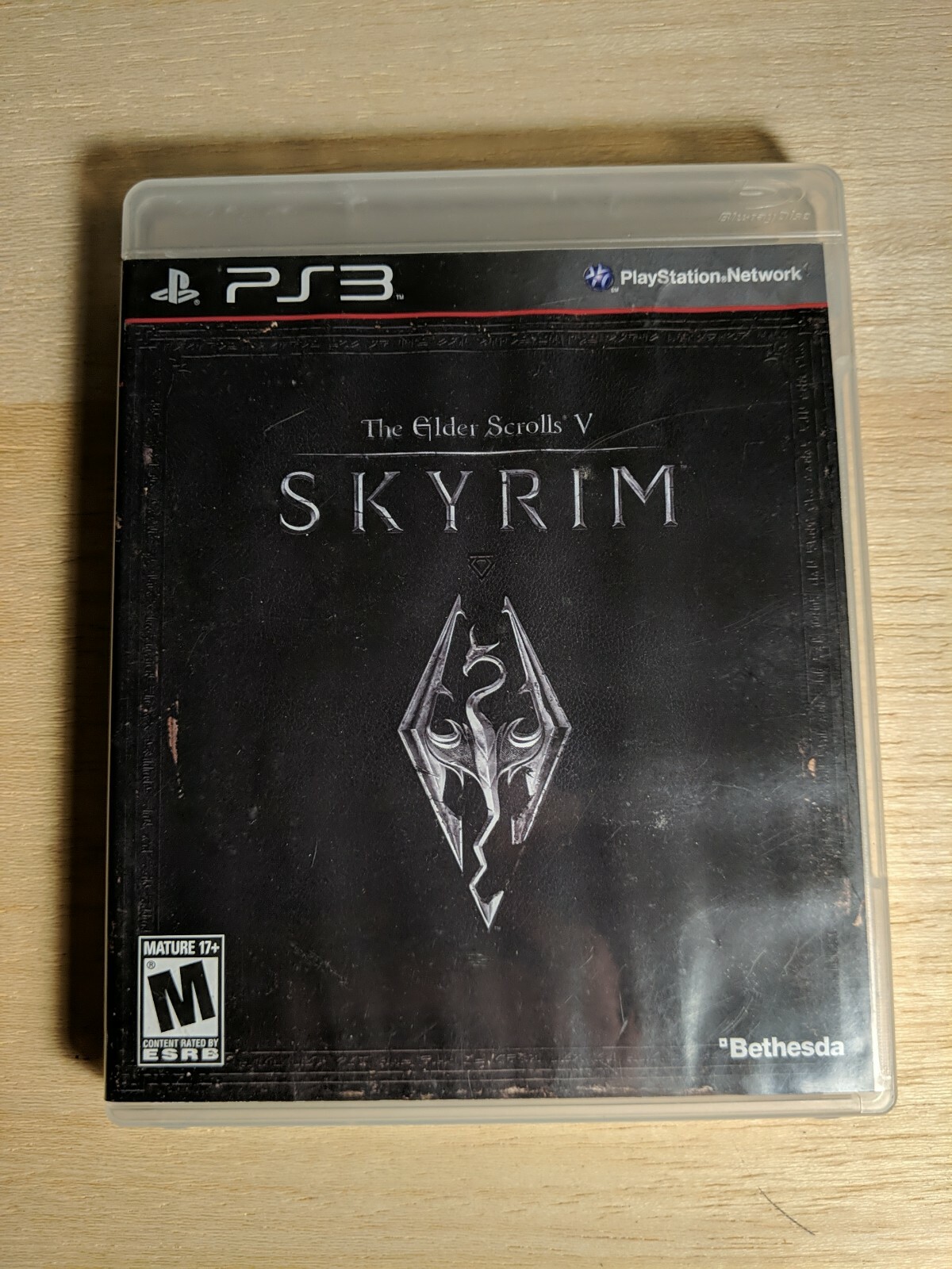 Elder Scrolls V 5 Skyrim (Sony PlayStation 3 PS3, 2011) Disc/Case No Manual/Map