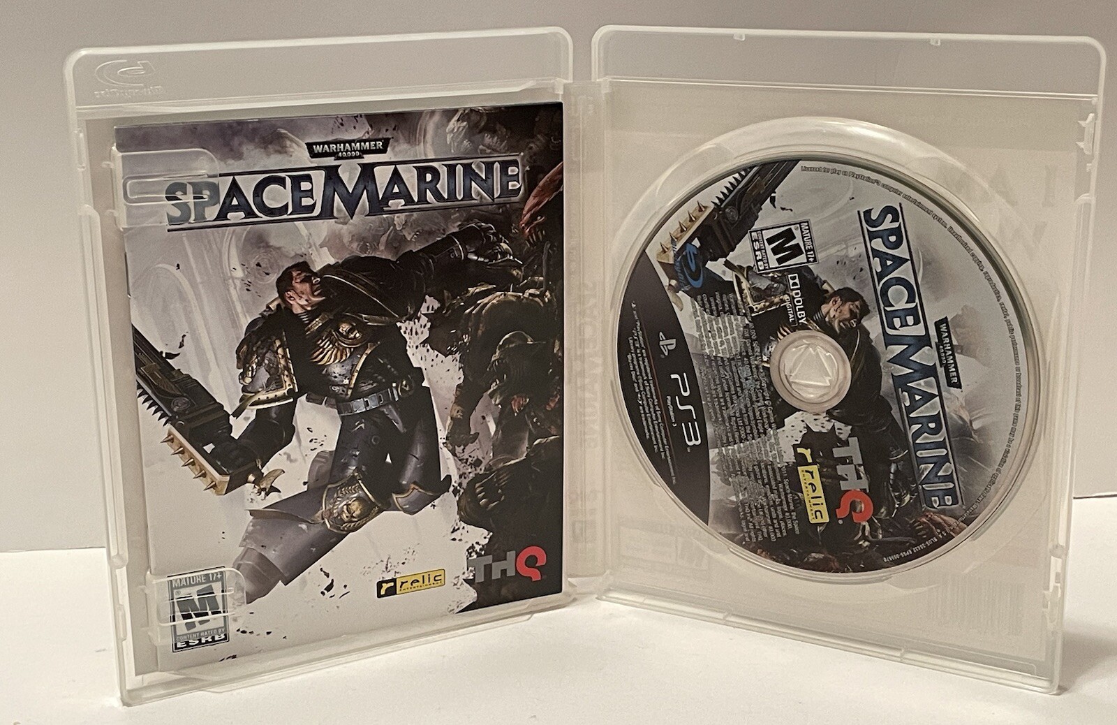 Warhammer 40,000: Space Marine (Sony PlayStation 3, 2011) PS3 CIB complete