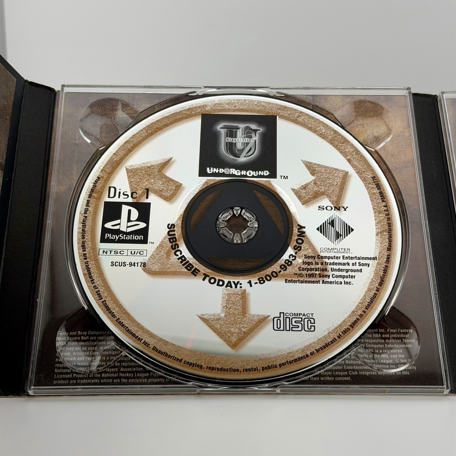 PlayStation Underground Vol Number 2 – 1997 Demo – Final Fantasy VII and more