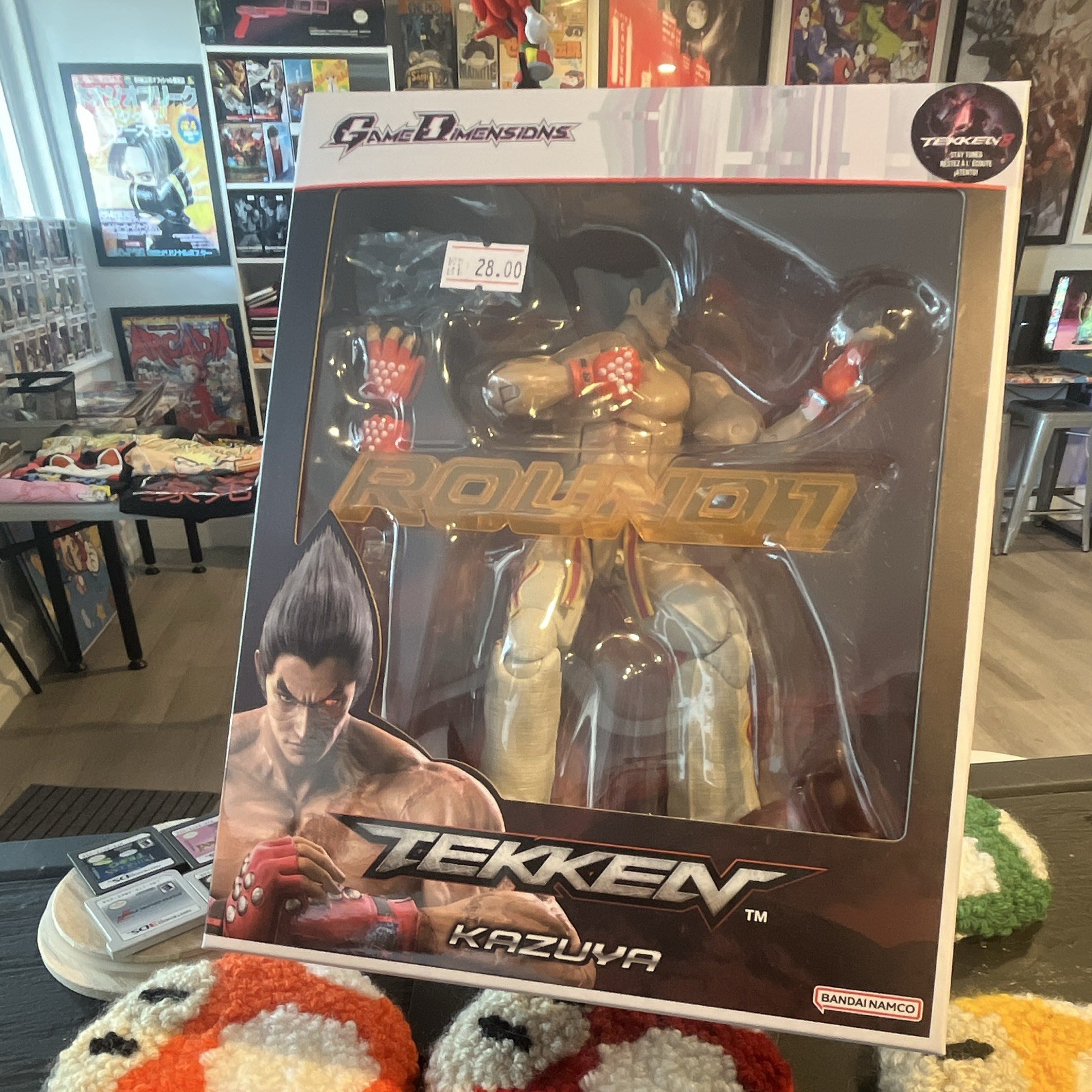 Bandai Namco Game Dimensions Tekken 7 Kazuya Mishima Action Figure Boxed