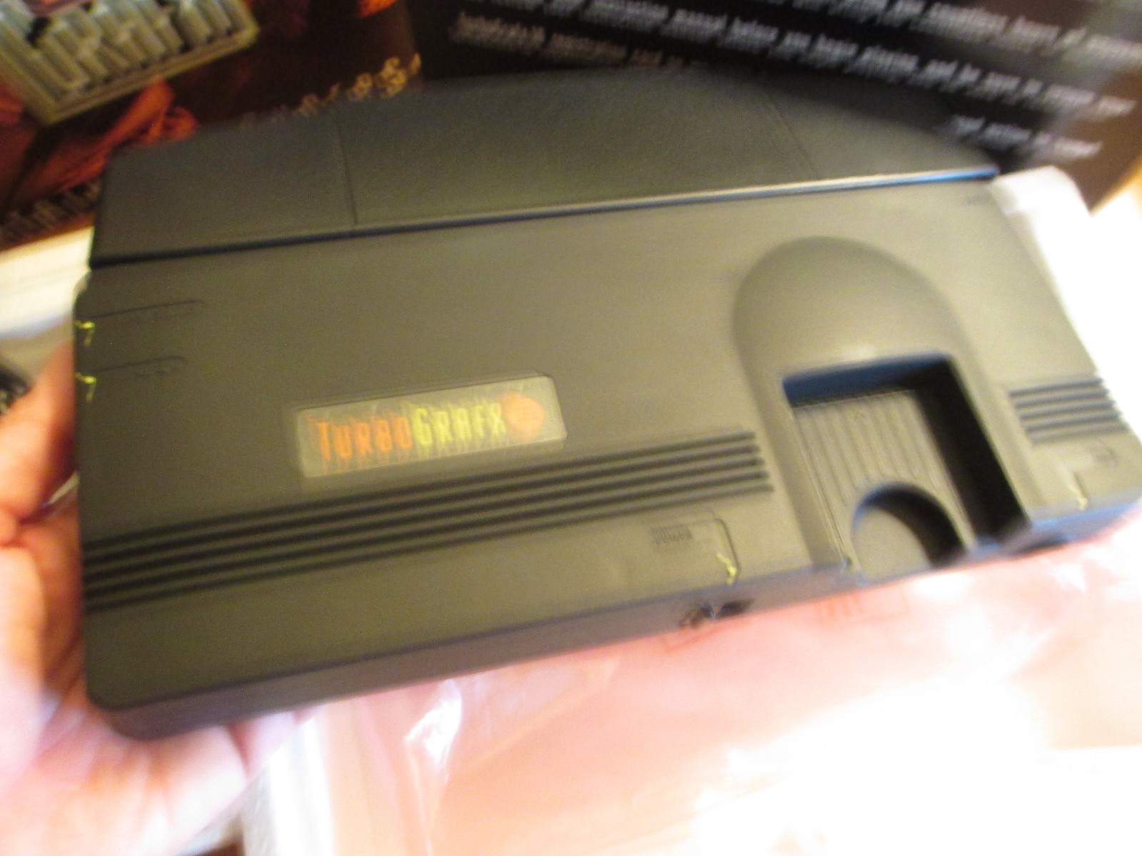 TURBO GRAFX 16 ENTERTAINMENT SUPERSYSTEM ULTIMATE BUNDLE w/9 GAMES AIR ZONK BONK