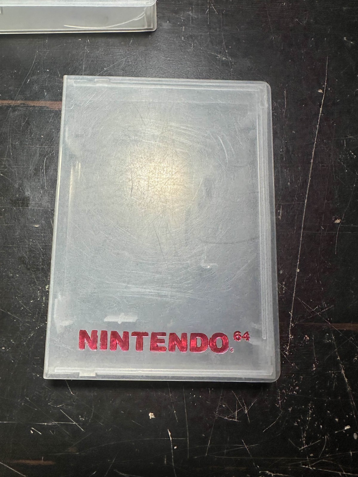 Nintendo 64 Clear Clamshell Case Dust Cover Authentic N64 OEM LOT OF 2