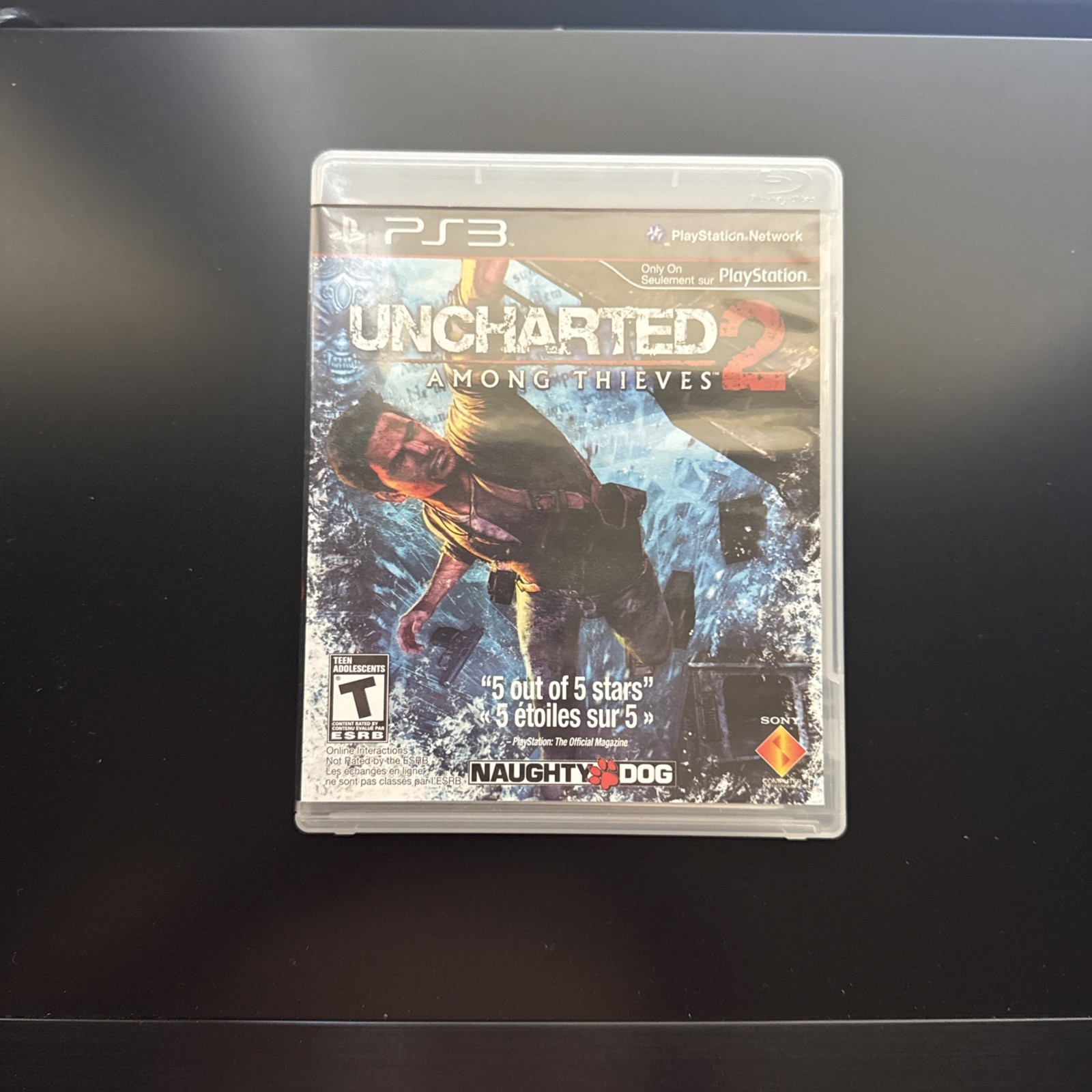 Uncharted 2: Among Thieves Sony PlayStation 3 Complete Game