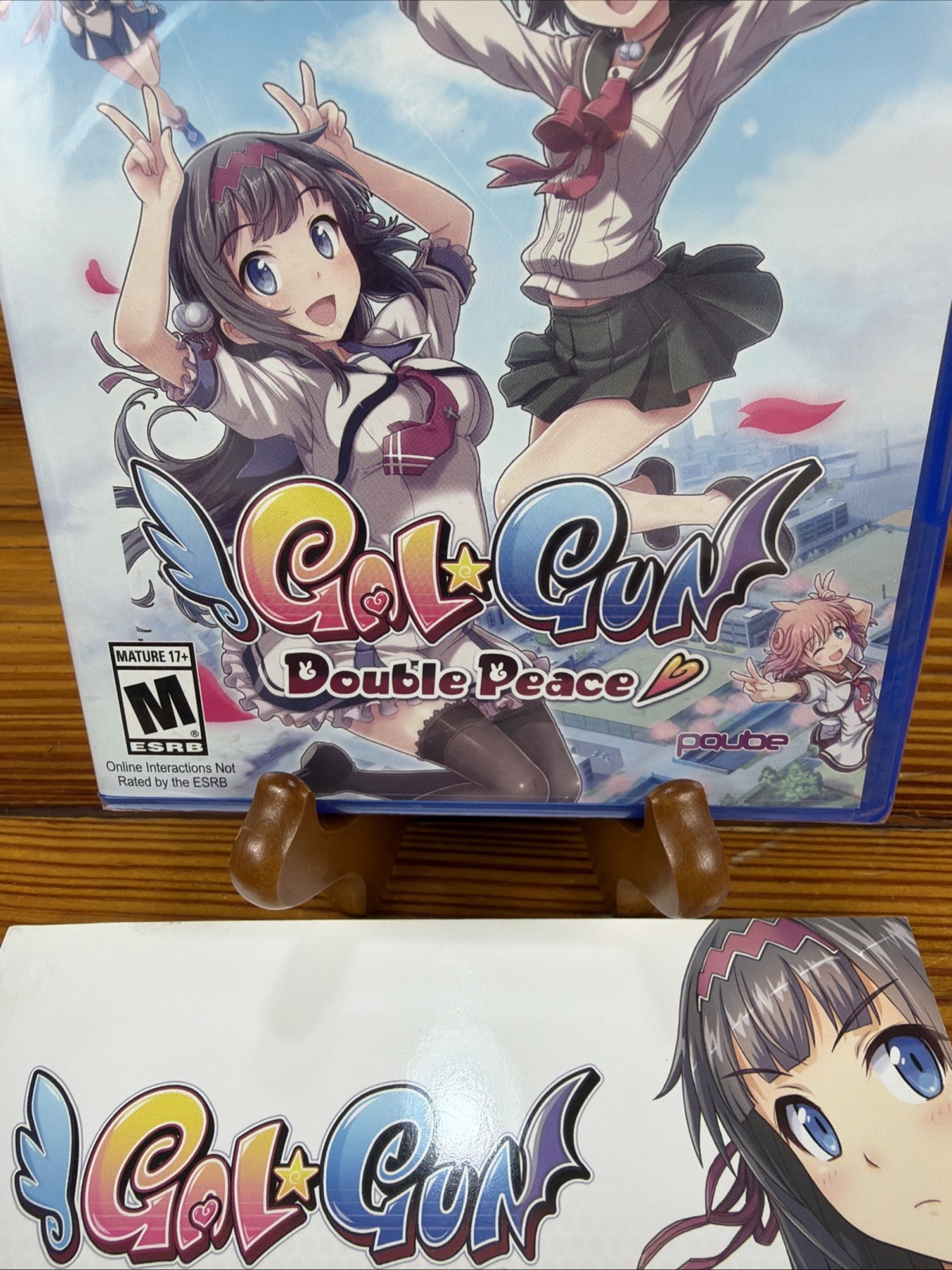 Gal Gun Double Peace Playstation 4 PS4 W/Art Booklet New Factory Sealed