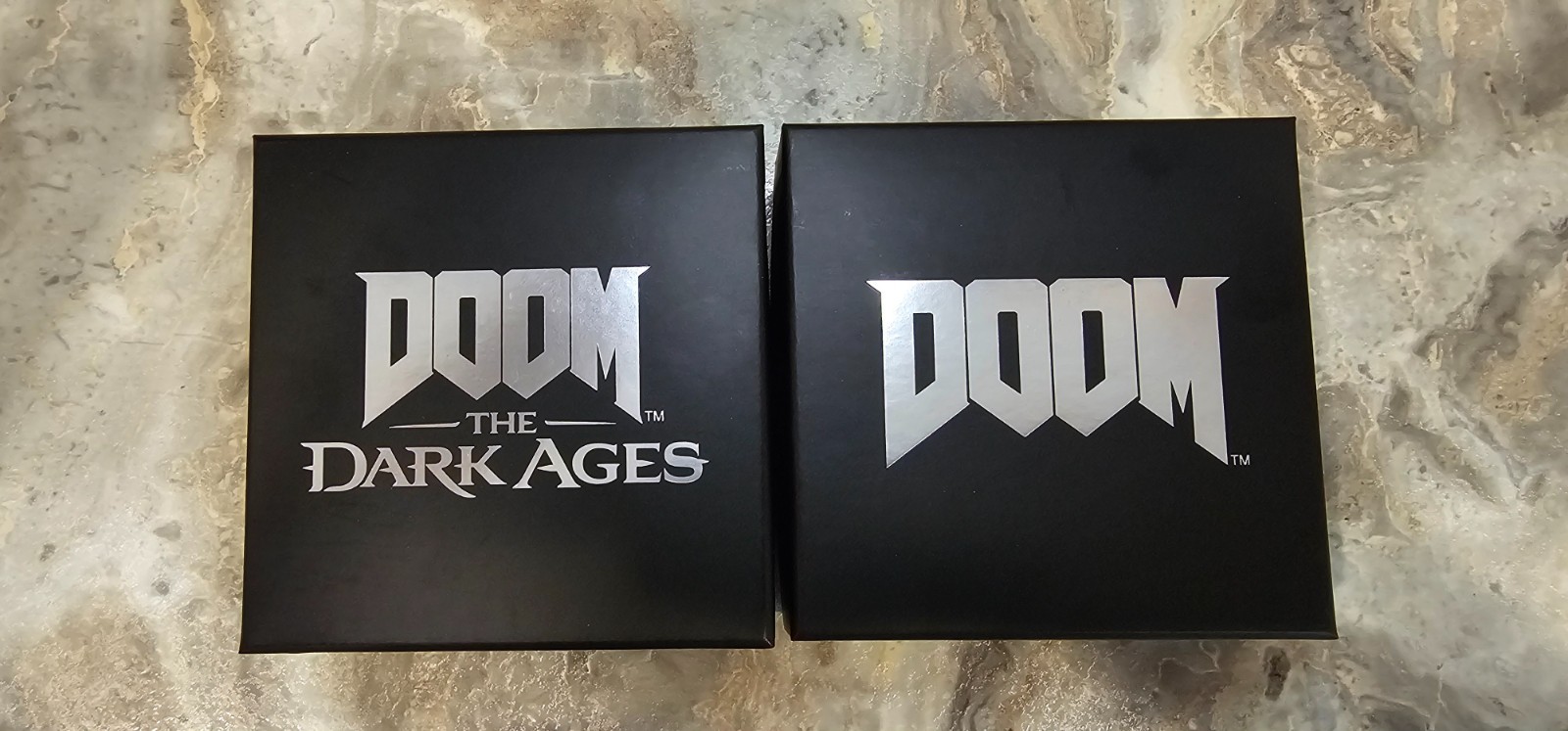 Doom Bundle – Dark Ages Slayer Helmet Necklace and Doom Ring