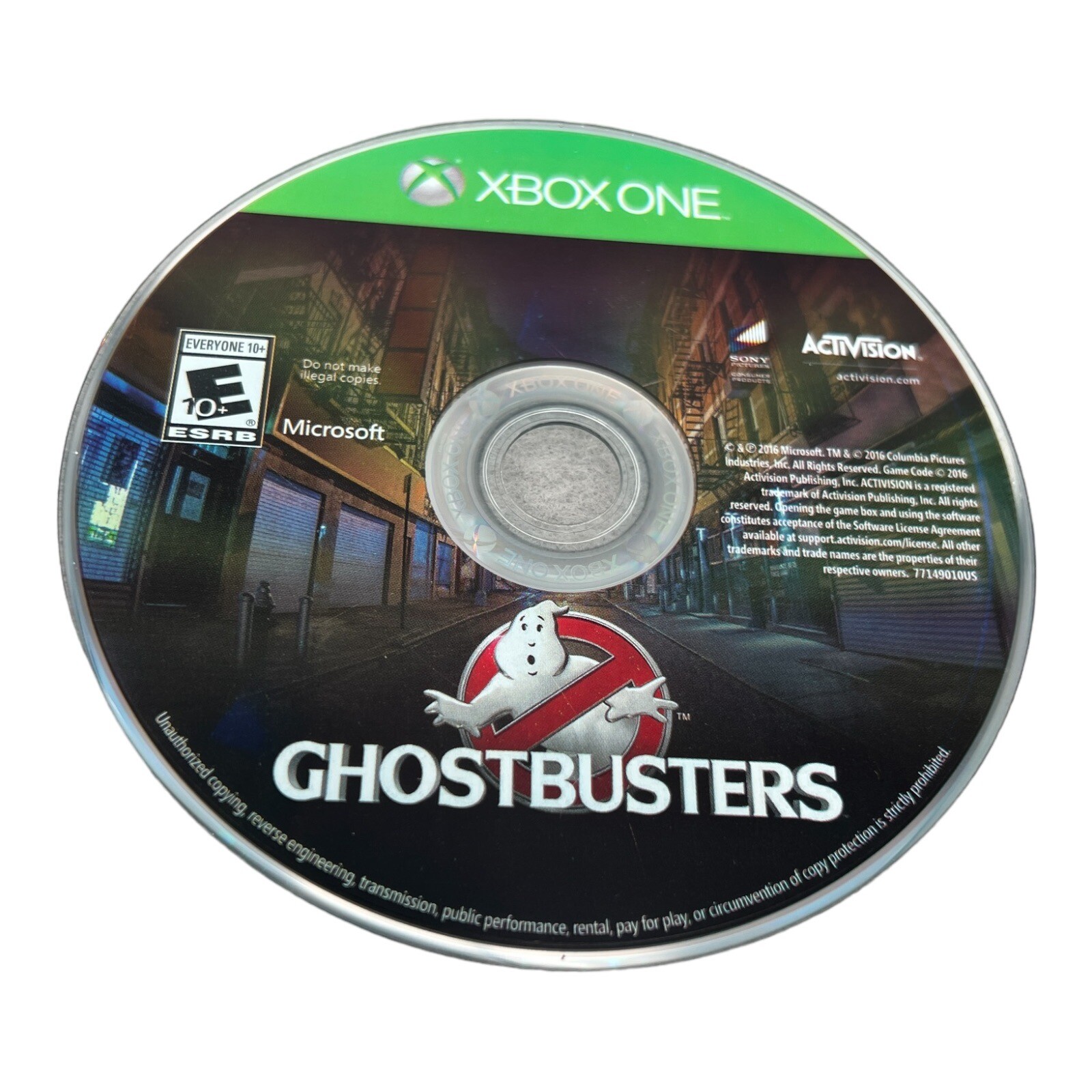 Ghostbusters The Video Game (Xbox One, 2016) DISC ONLY Tested