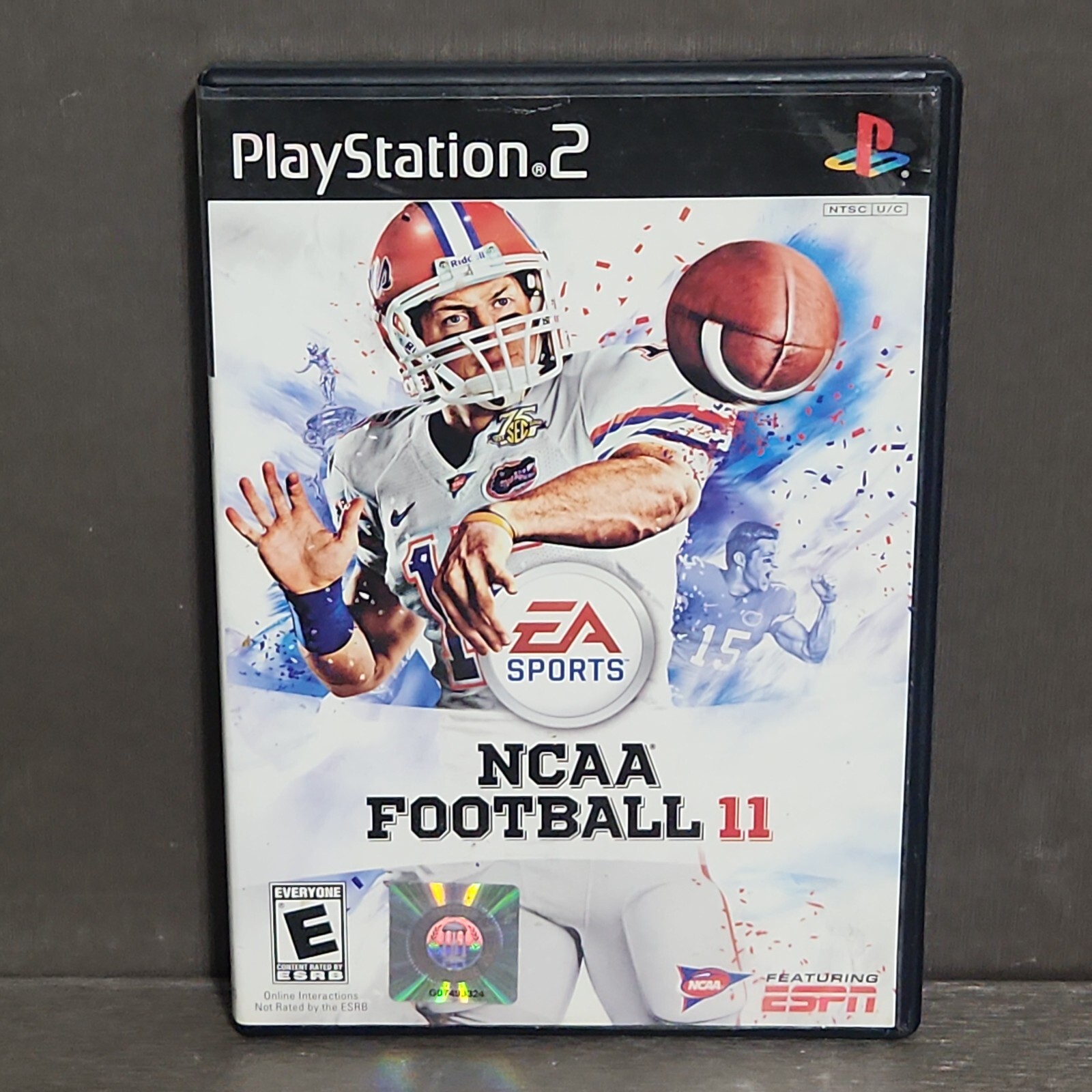 NCAA Football 11 PlayStation 2 PS2 Complete Tim Tebow Cover