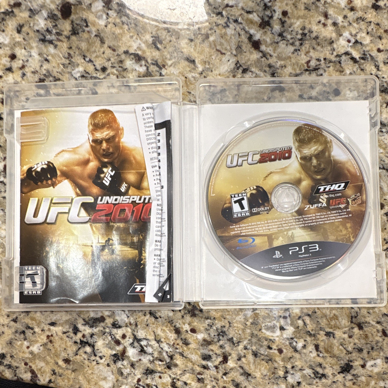 PS3 Combat Sports Game Lot Fight Night Round 4 & UFC Undisputed 2010 CIB⁠