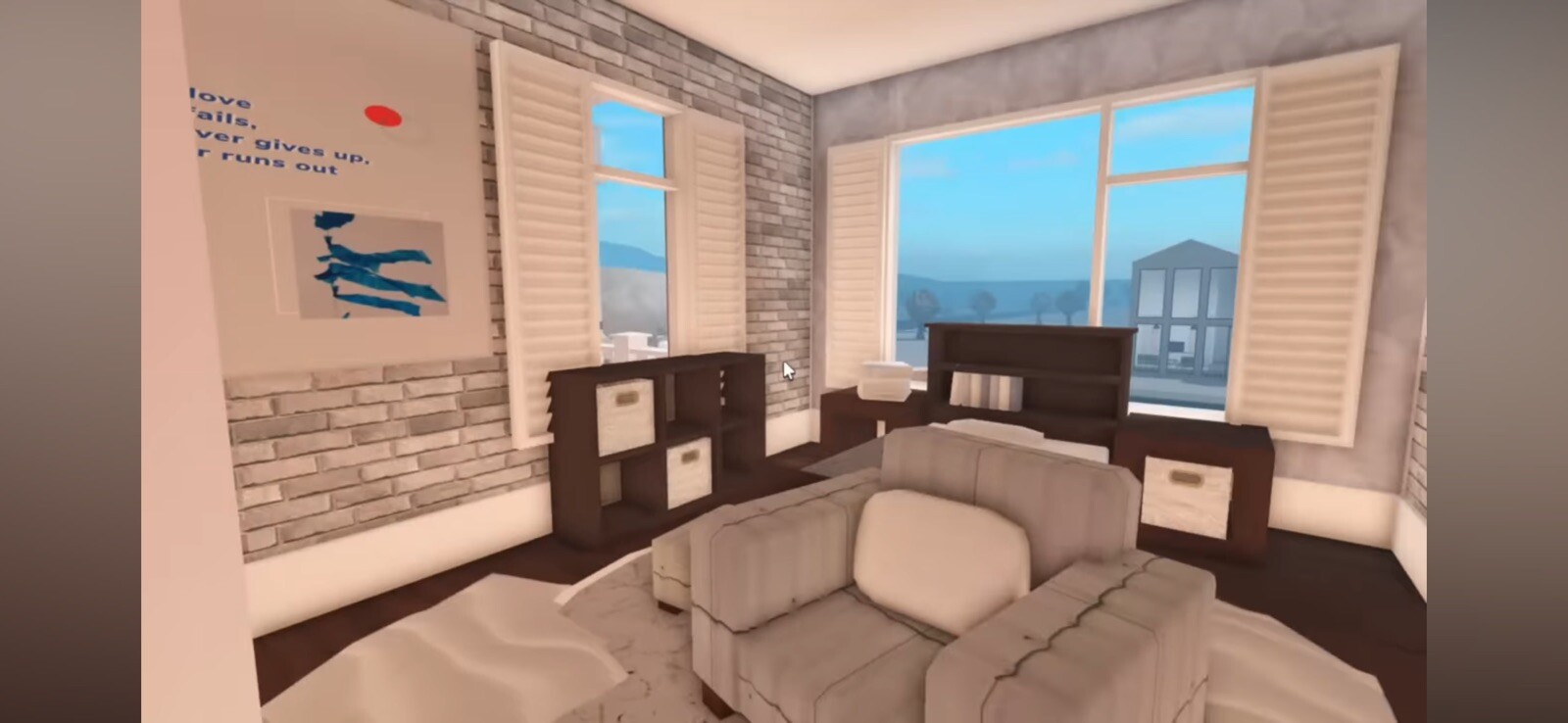 BLOXBURG ROBLOX PERSONAL WINTER WONDERLAND MANSION BUILDER!DESCRIPTION FOR INFO