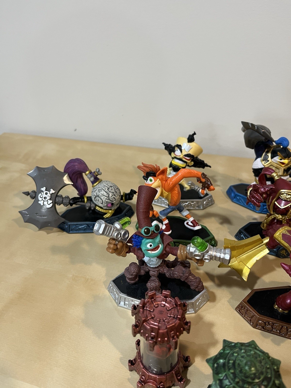 Skylanders Imaginators Lot Of 16 Figures And Crystals. CLEANED AND TESTED.