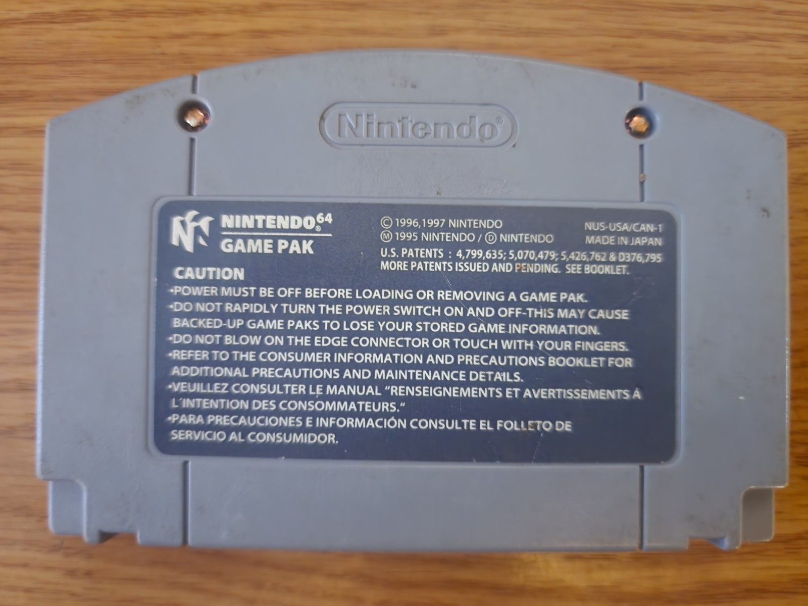 Pokémon Snap (Nintendo 64, 1999) Untested