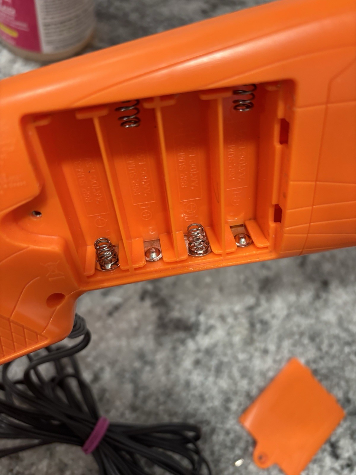 Big Buck Hunter Pro Orange Wired Light Gun . Plug n Play !!TESTED WORKING !!