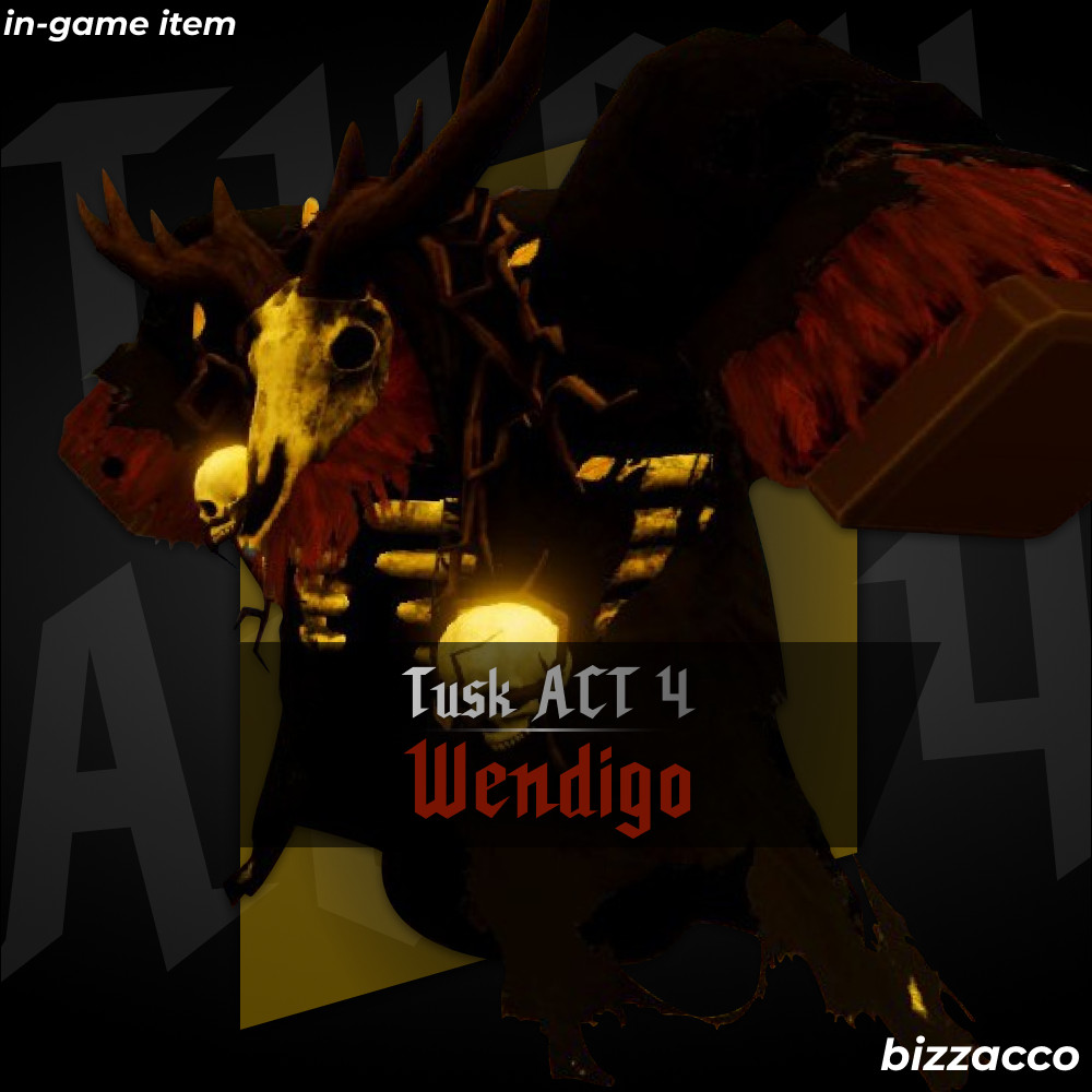 Digital In-Game Delivery | YBA S+ Wendigo TA4 | In-game items