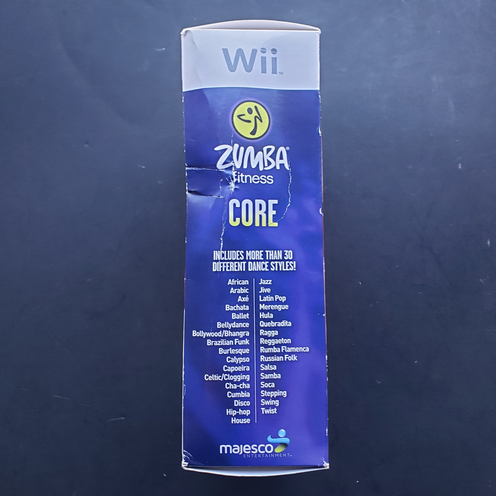 Zumba Fitness Core (Nintendo Wii 2012) Box Set w/ Remote Holder Fitness Belt New
