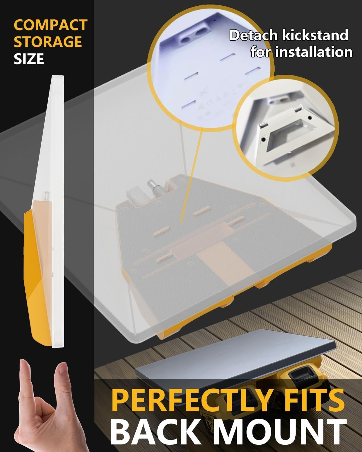 Plug & Play Starlink Mini Adapter – Extend Runtime with DeWalt Battery Power