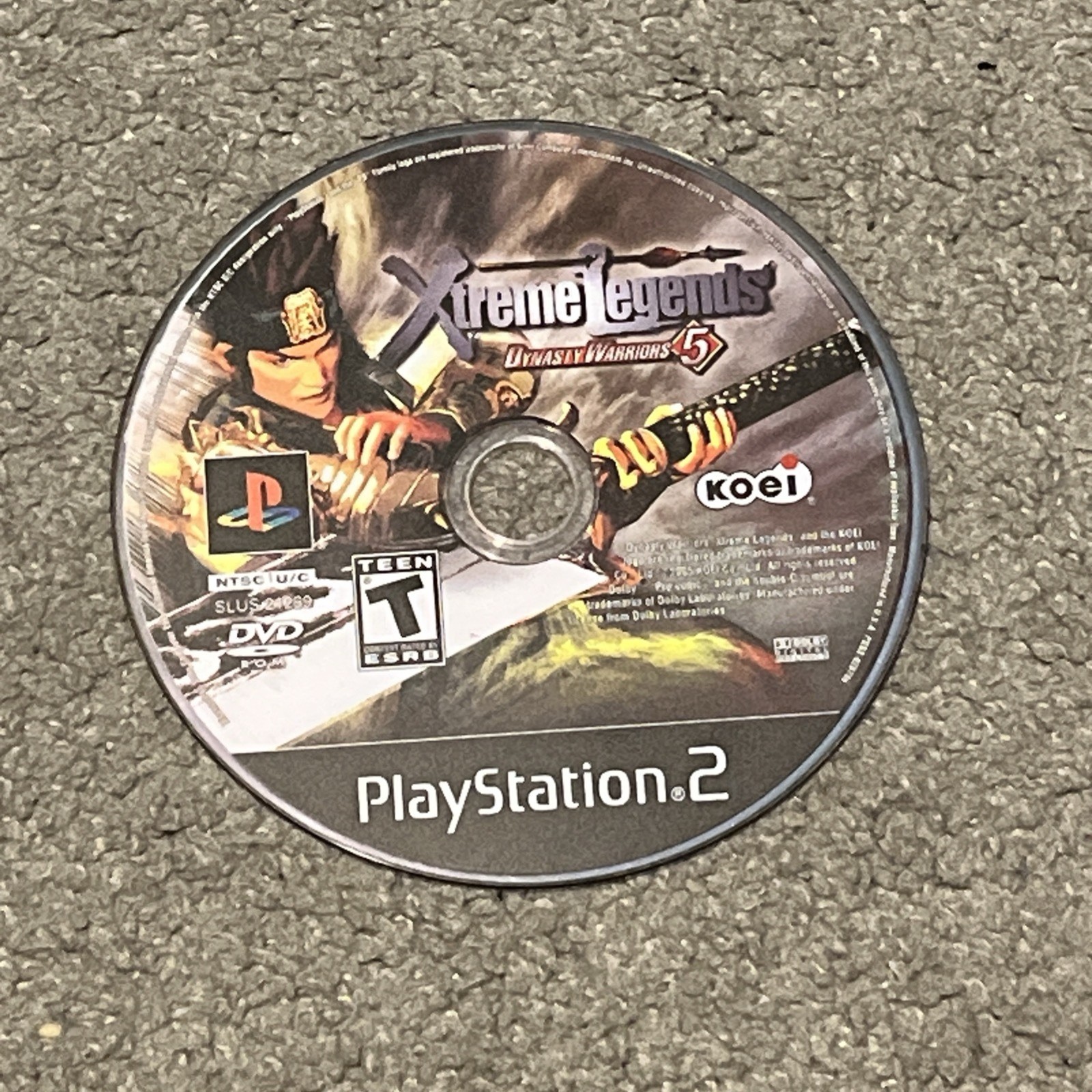 Dynasty Warriors 5 Xtreme Legend PS2 PlayStation 2 Complete CIB w/ Manual Reg